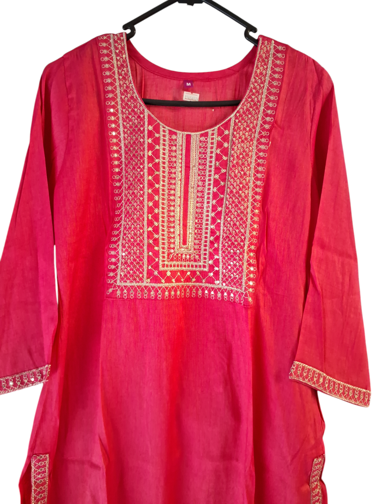 Magenta and Pink shade Palazzo Suit size 38