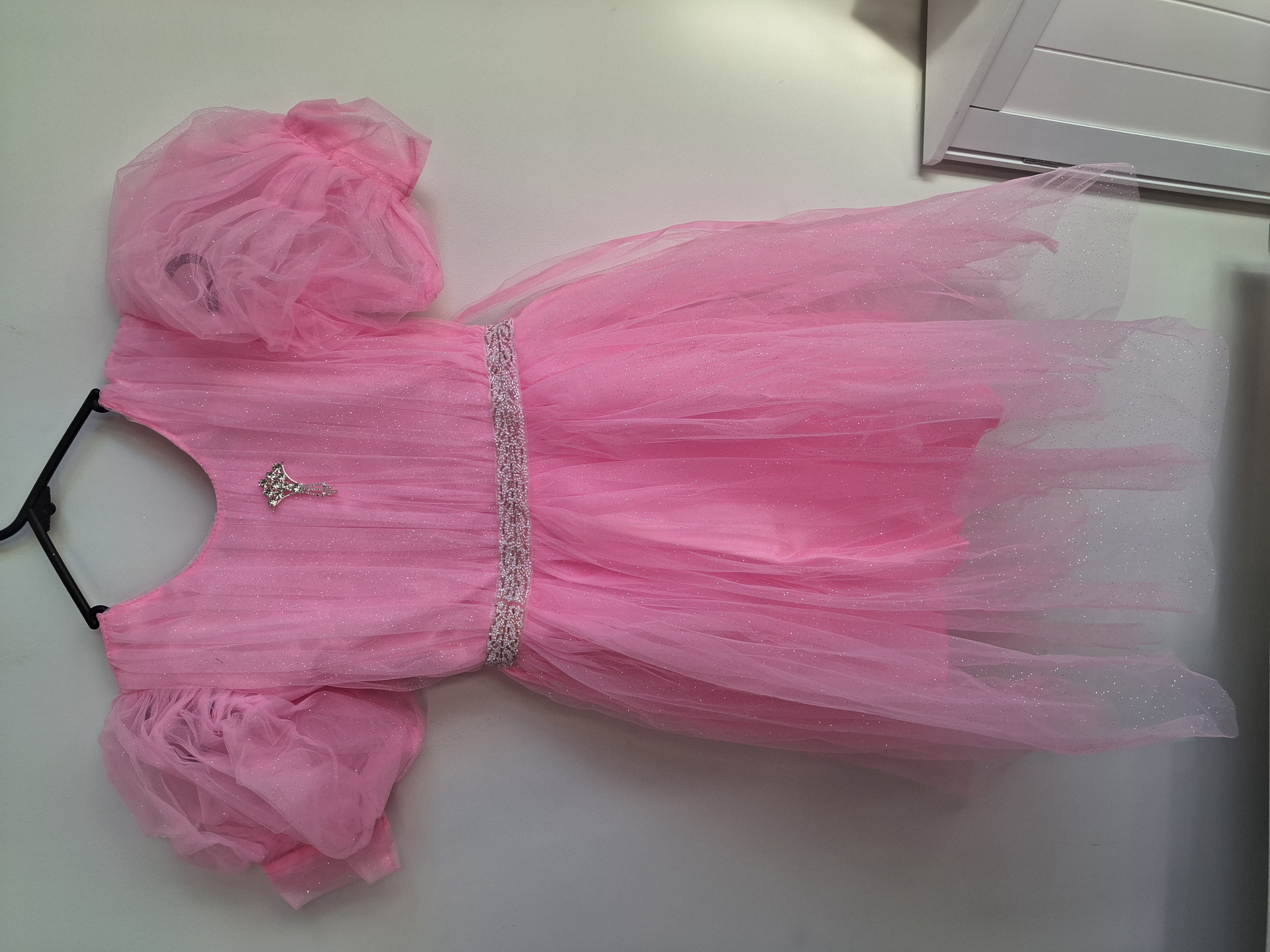Light pink Princess Dress, size 5-6 years