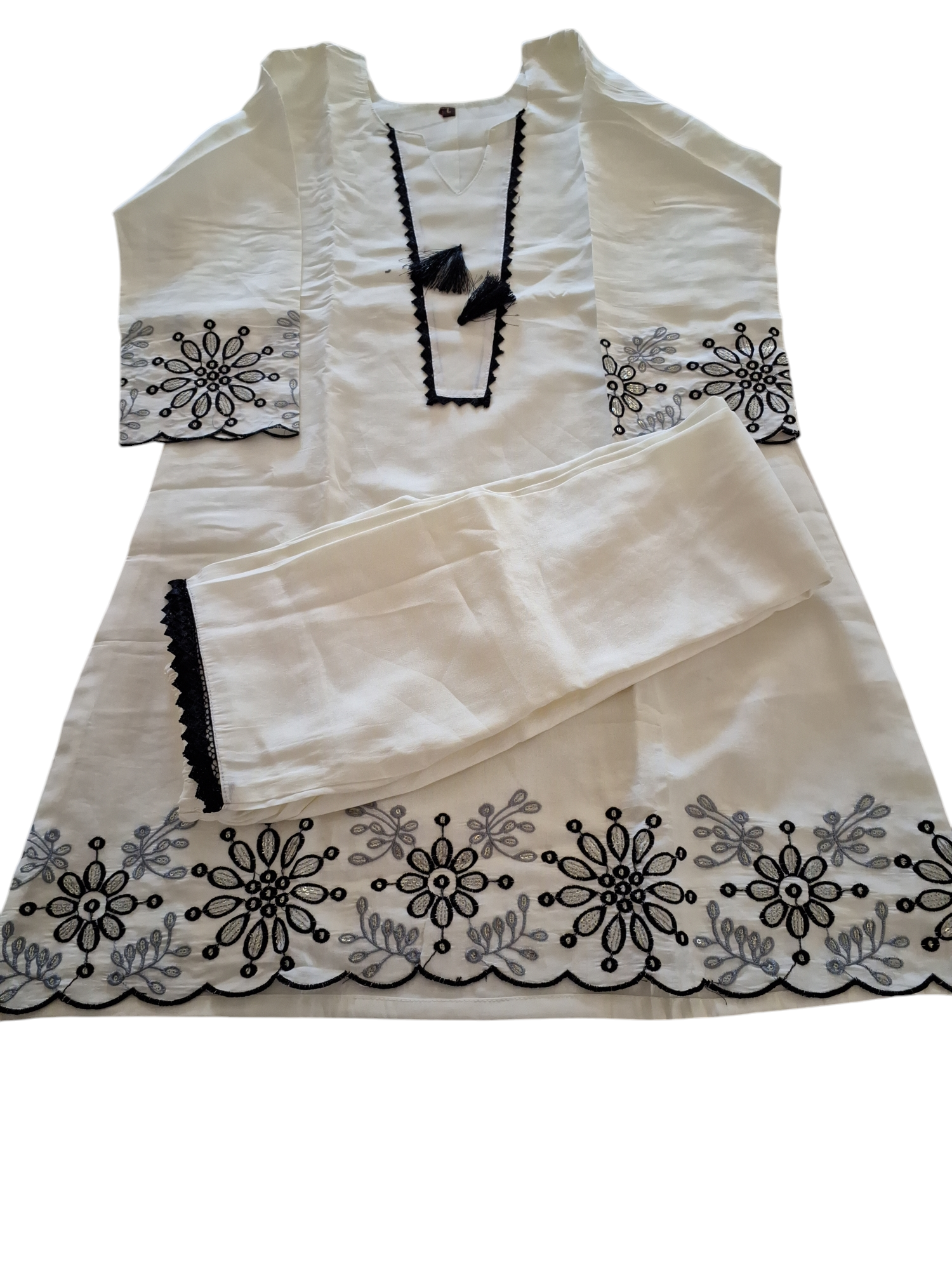 Traditional Embroidered Co-ord Set, size 40 & 44