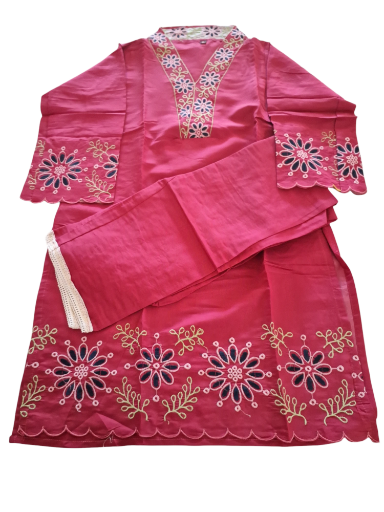 Traditional Embroidered Co-ord Set, size 40 