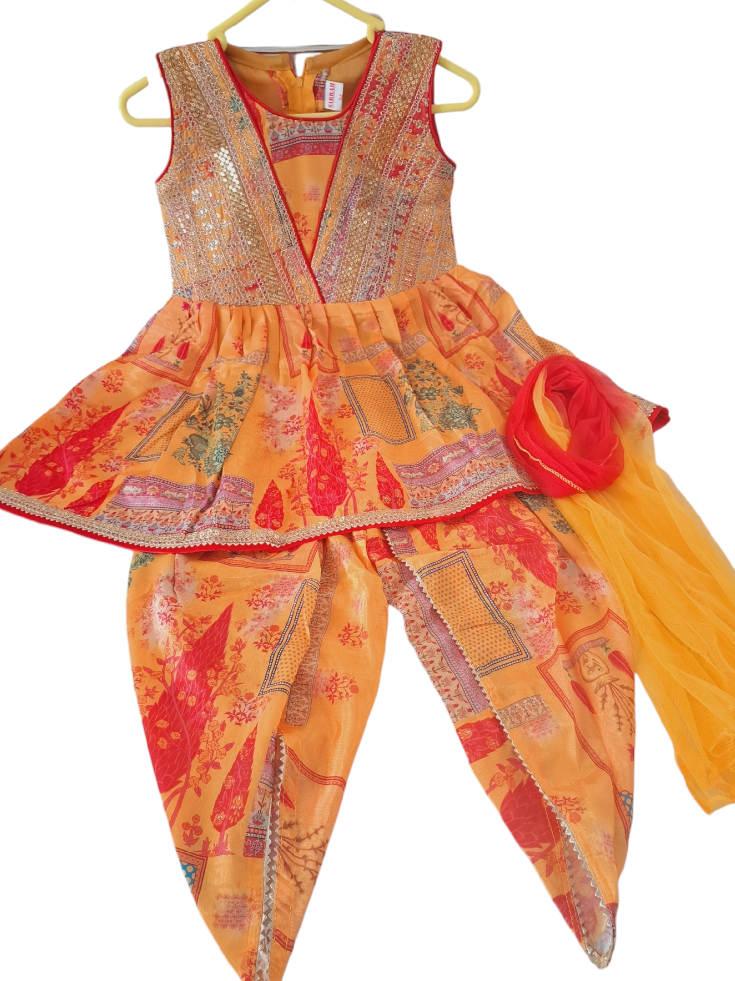 Traditional Kids' Dhoti suit, size 24, 26, 28, 30 & 32