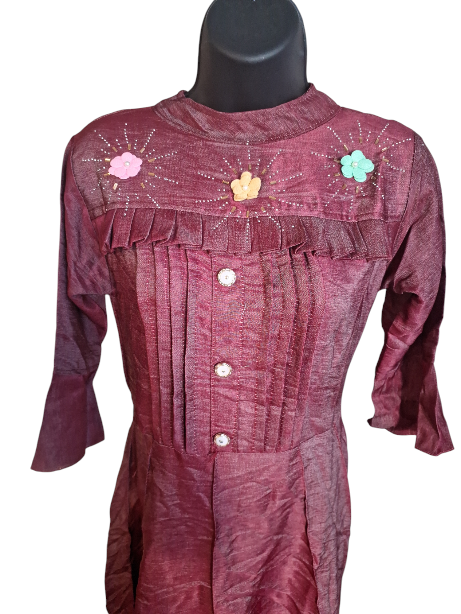 Designer dress for girls, size 34