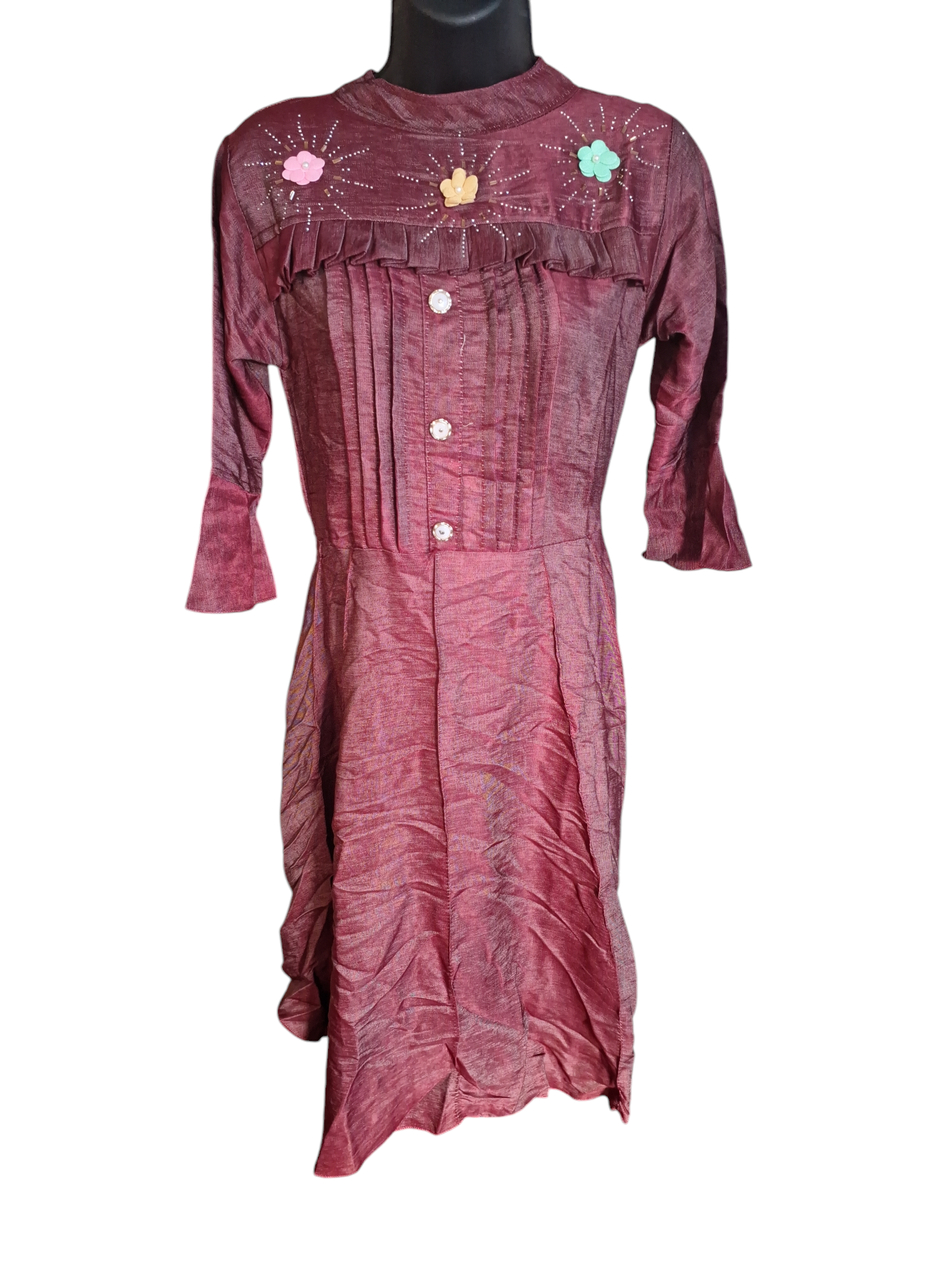 Designer dress for girls, size 34