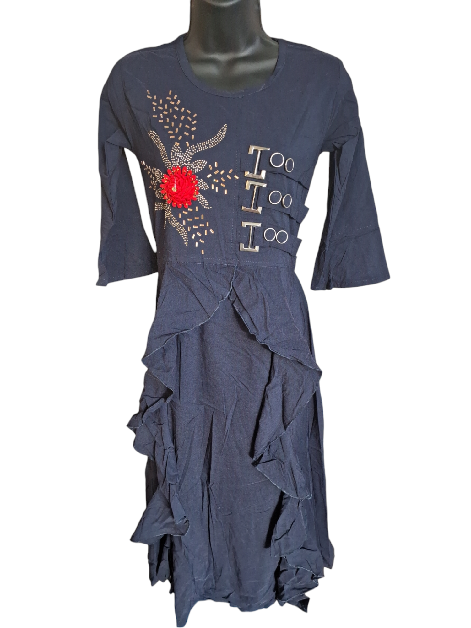 Beautiful frilled Dress, Size 32