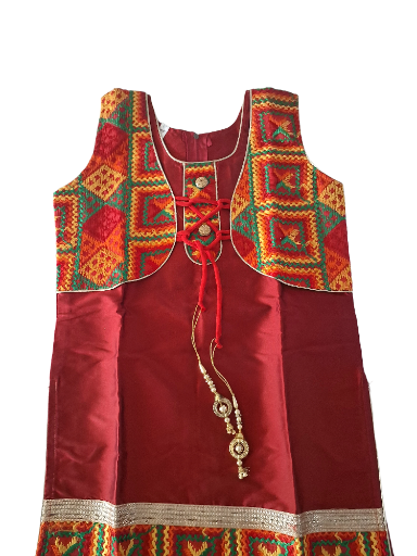 Beautiful Fulkari Salwar suit, Size 30 (8 years)