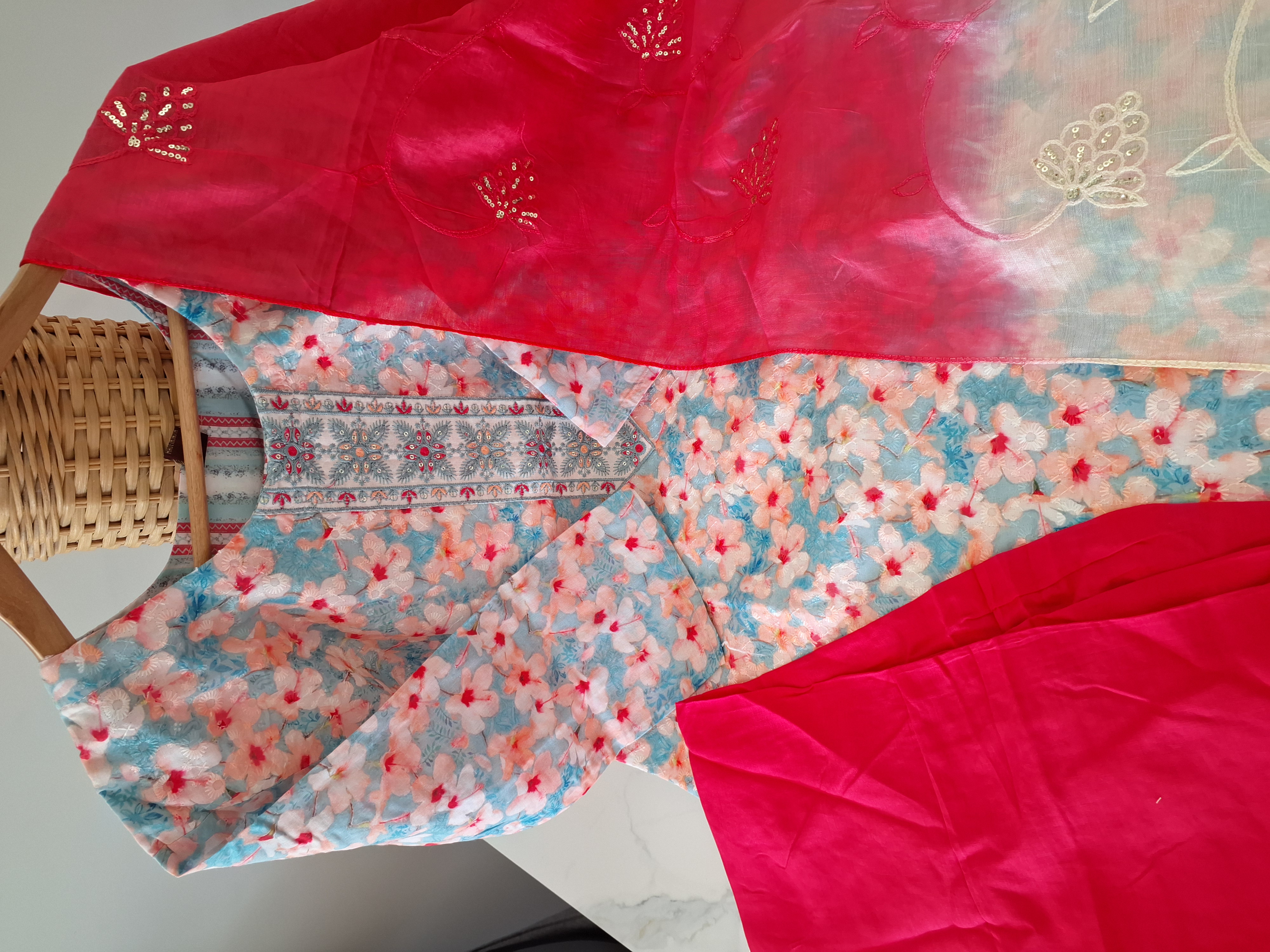 Chickenkari Palazzo suit, Size 36 and 40