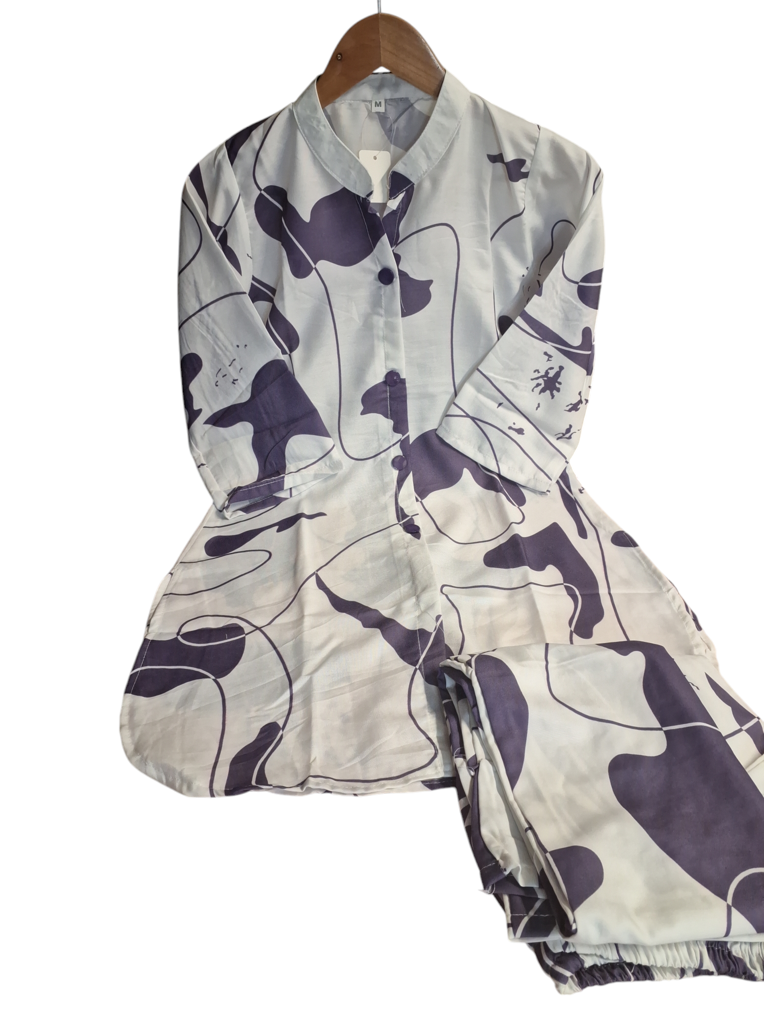 Printed Co-ord Set, size  40