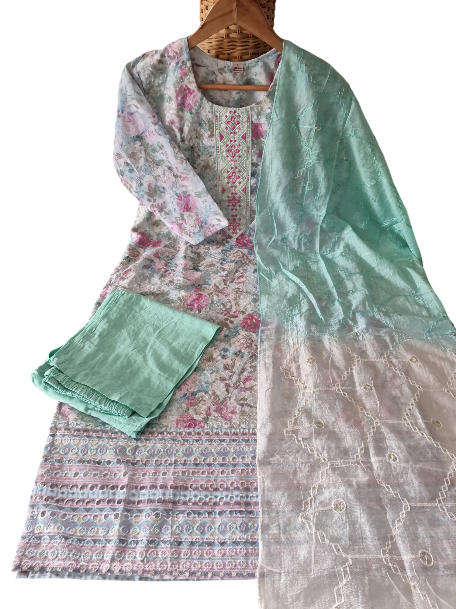 Chickenkari Palazzo suit, Size 44