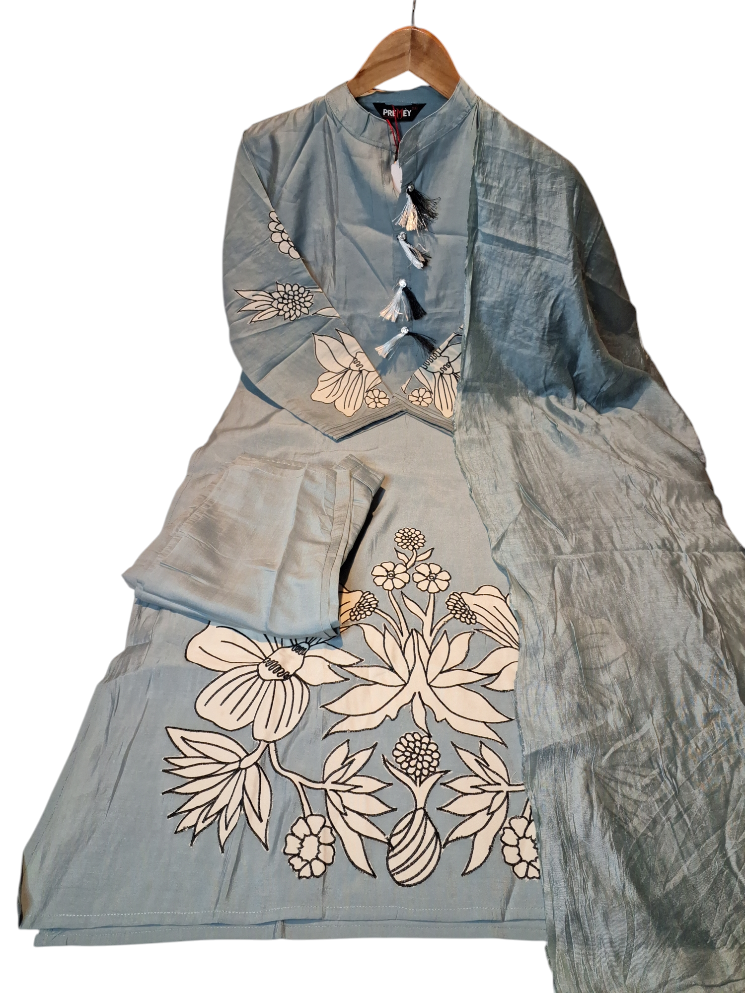Elegant stylish Palazzo suit, size  40, 42