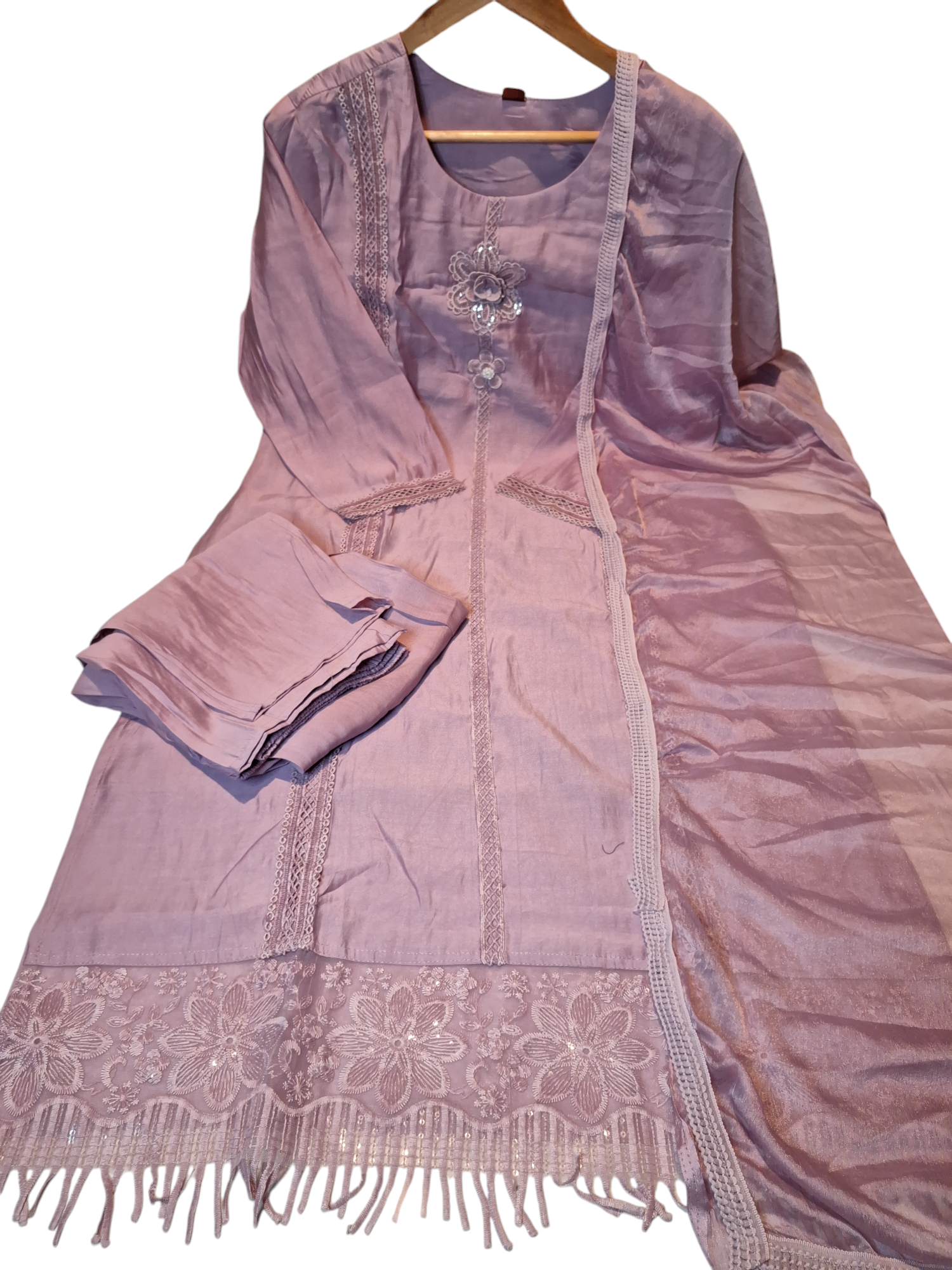 Pakistani Style Palazzo pant Suit, size 44