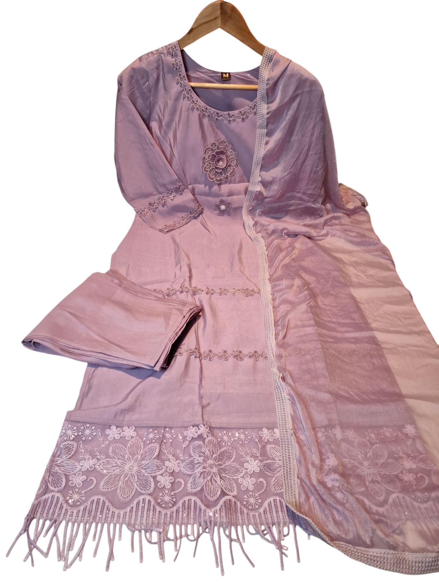 Pakistani Style Palazzo pant Suit, size 36 and 42