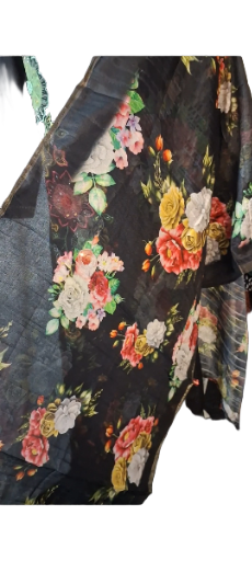 Beautiful embroidered black Palazzo suit, sizes  40, 42 and 42-43