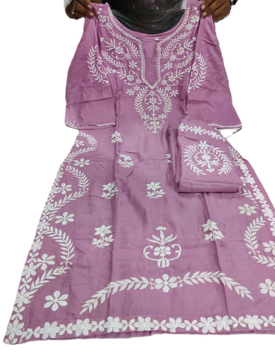 Lakhnavi kurti with Palazzo set, 42 left