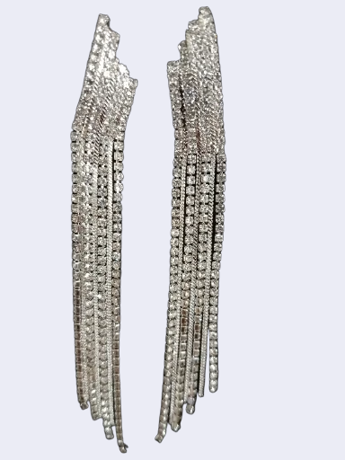 Elegant Rhinestone Drop Earrings