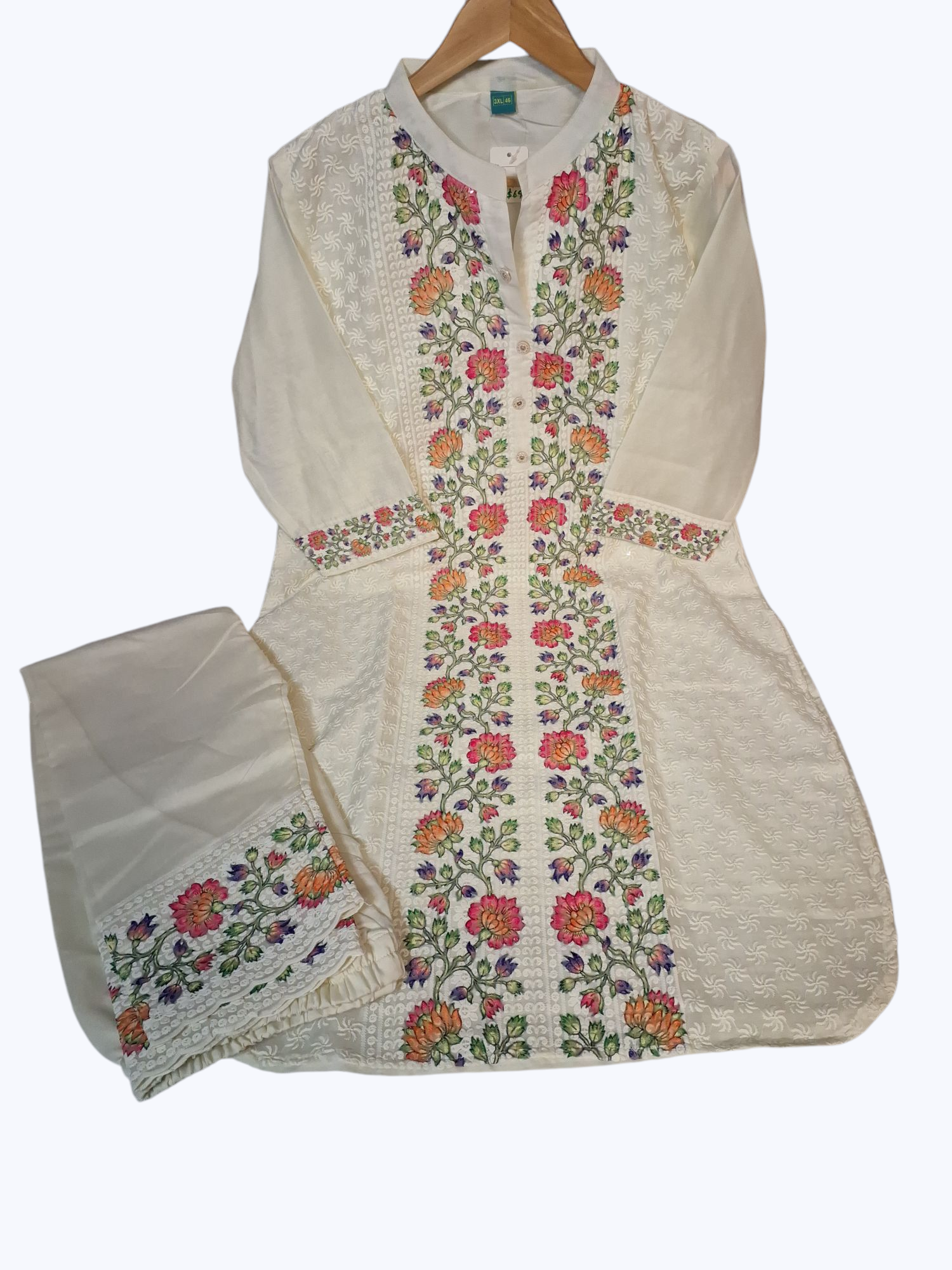 Off white Co-ord Set,  size 46 left