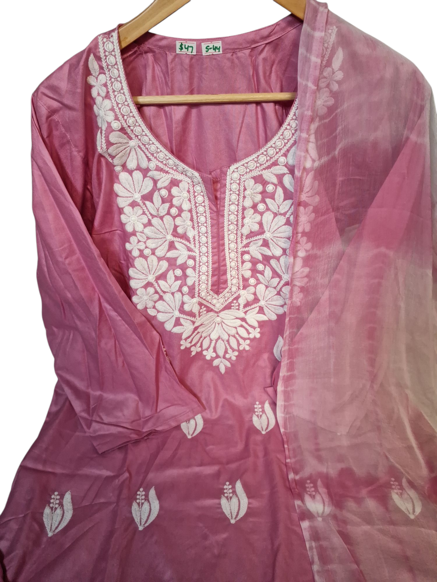 Sizes 44, 46 and 48, Lakhnavi kurti with Palazzo set