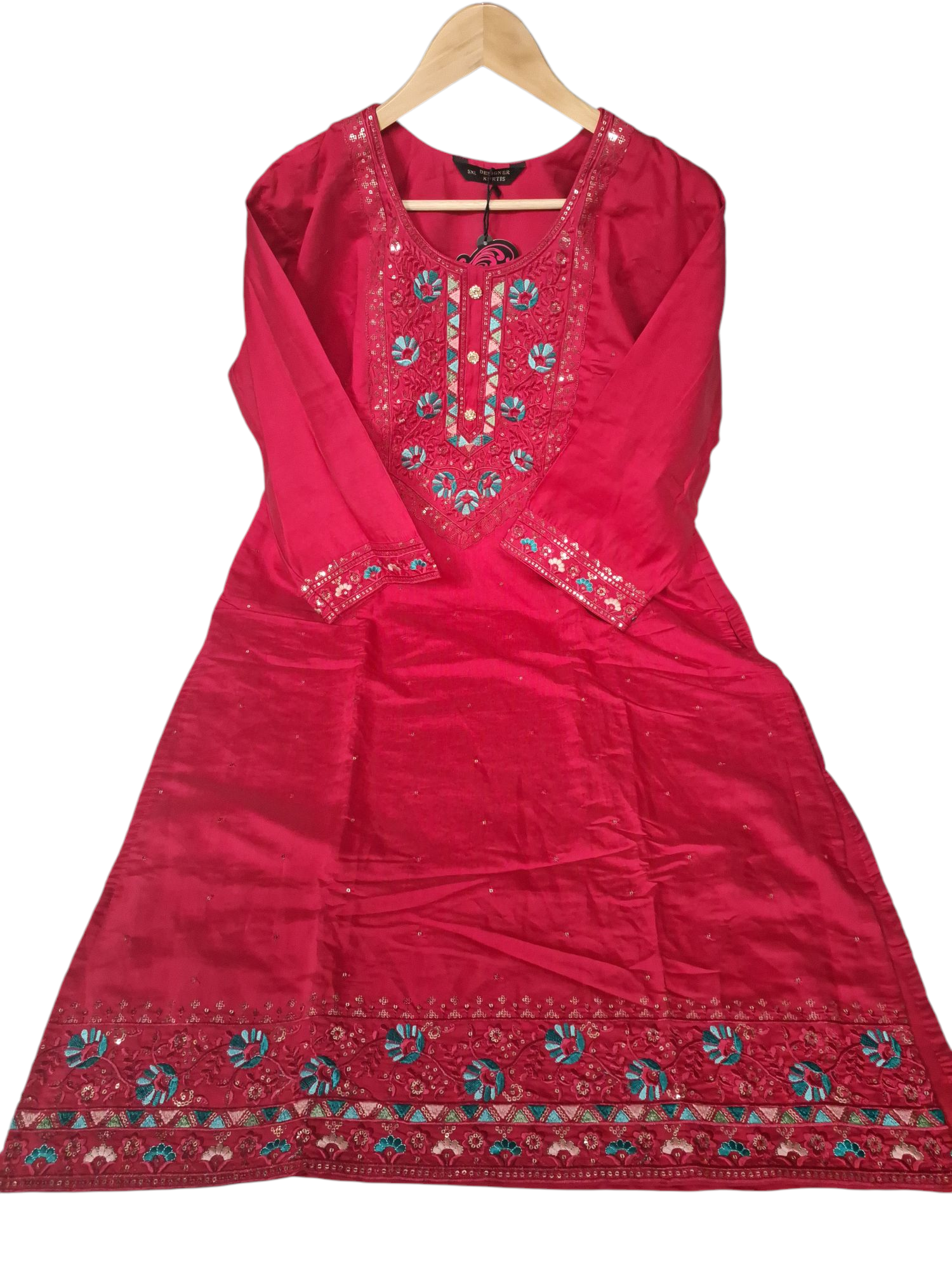 Elegant hand Embroidered Suit, size 46, 48 and 50