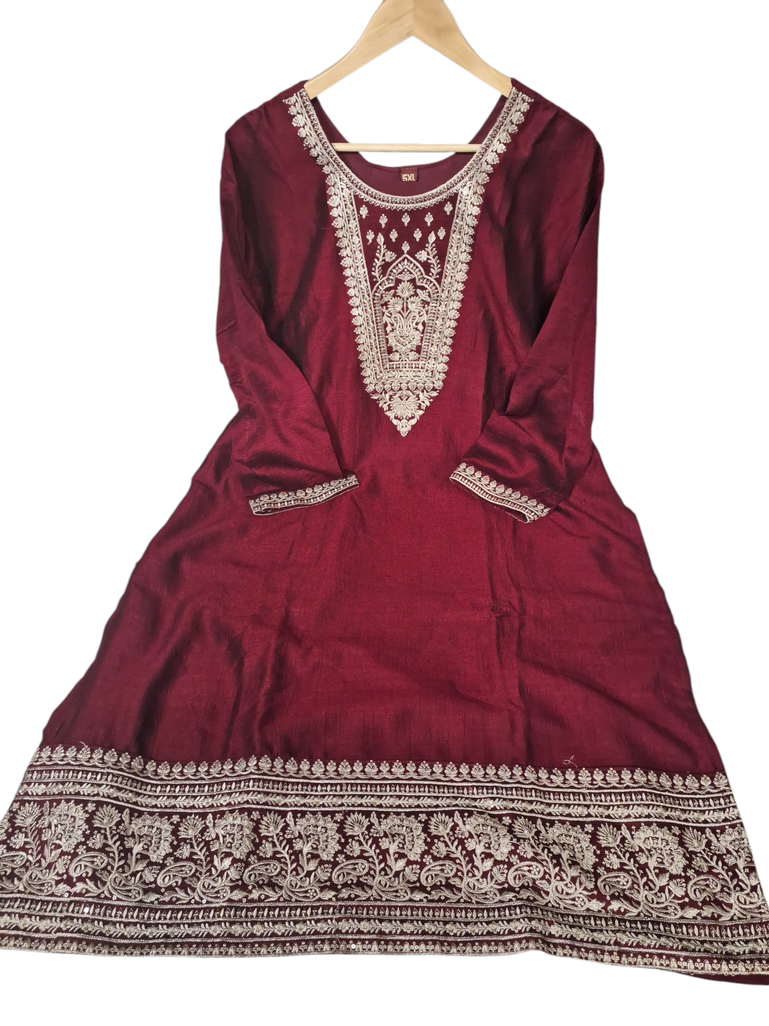 Elegant Embroidered Suit, 50-52