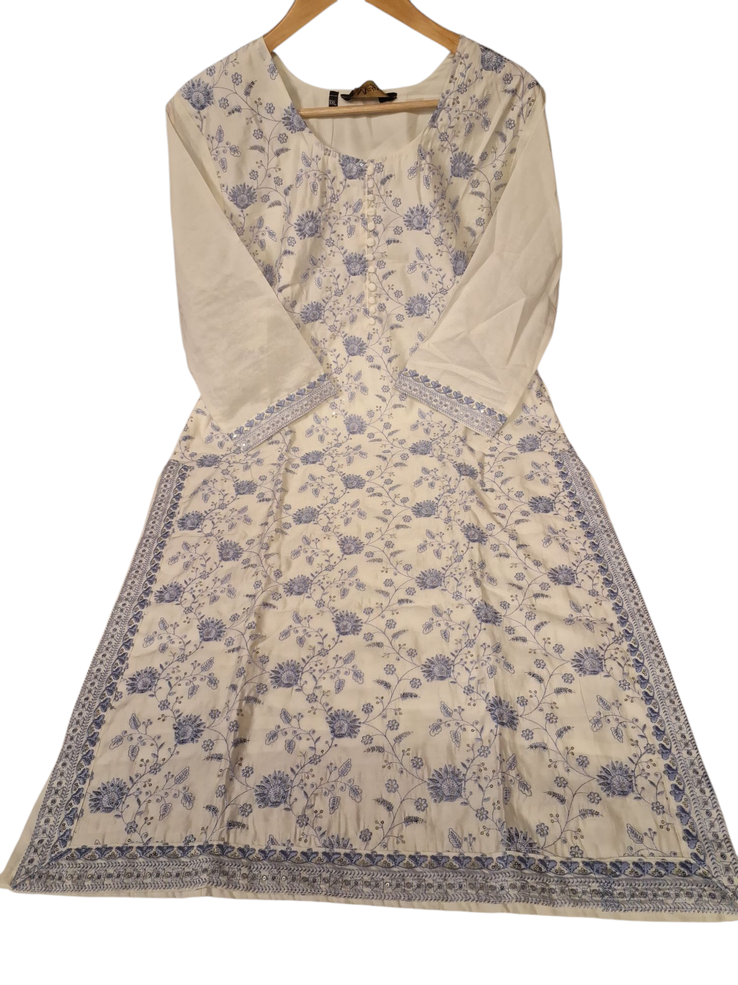 Elegant Embroidered Suit, 50