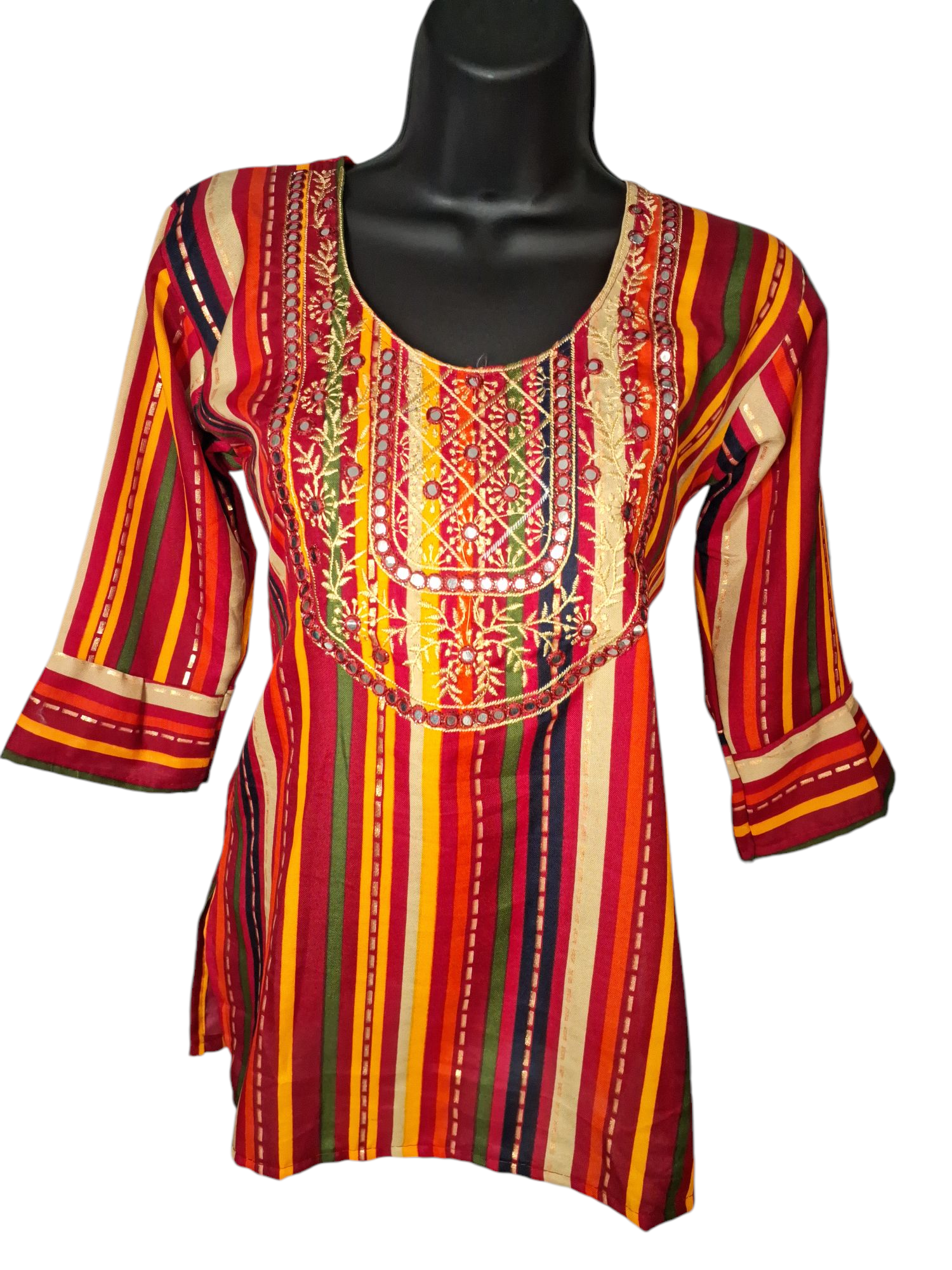 Embroidered Kurta, Size 34-36 
