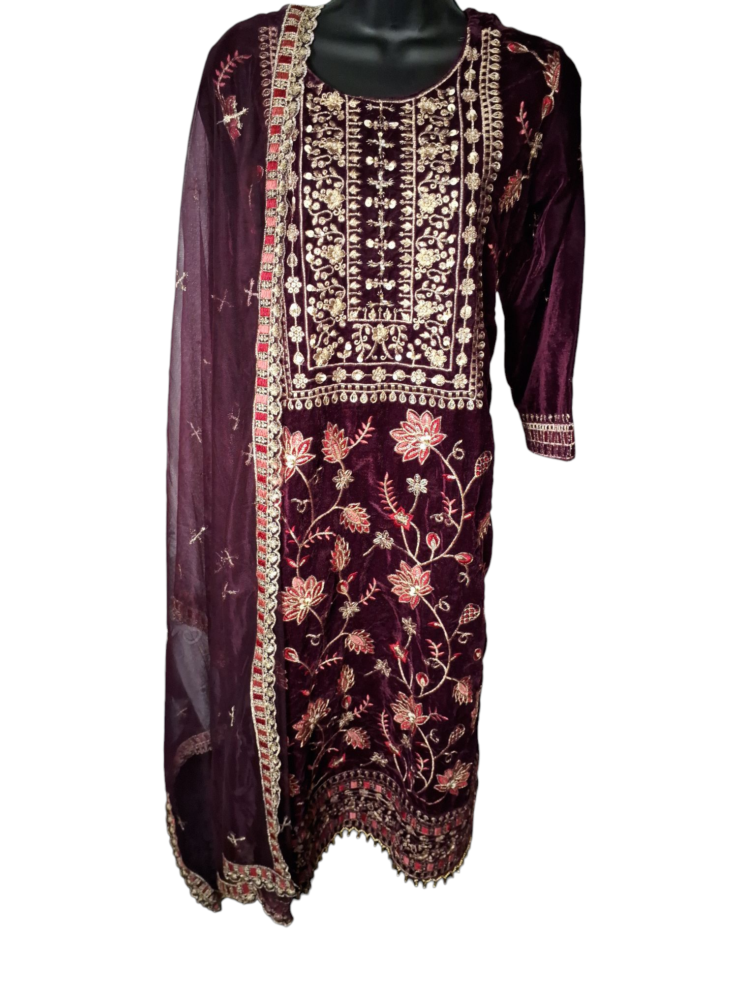 Velvet suit, size 42 ready ( size 40 can also buy)