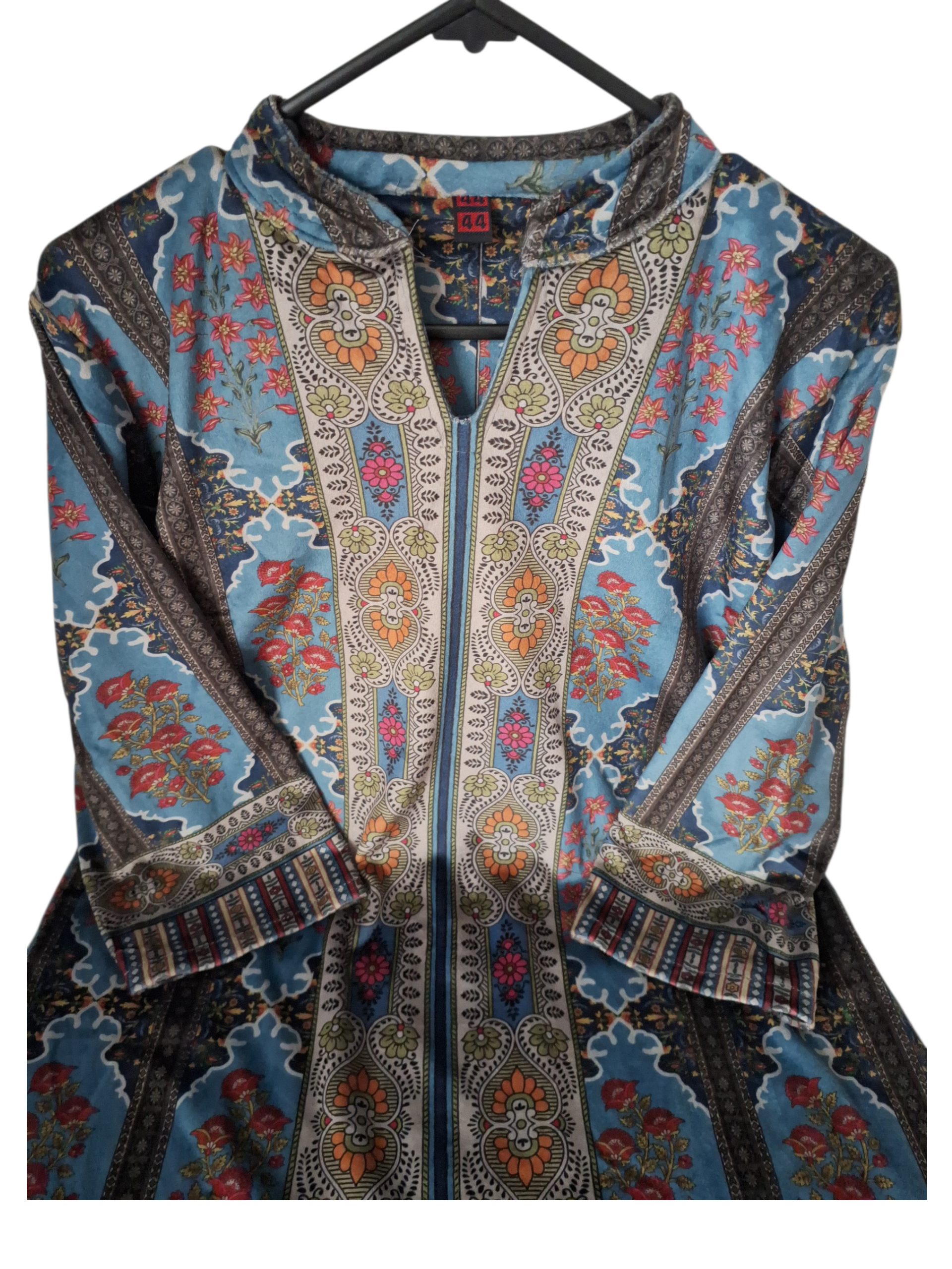 Printed Velvet Co-ord Set – size 42-44 