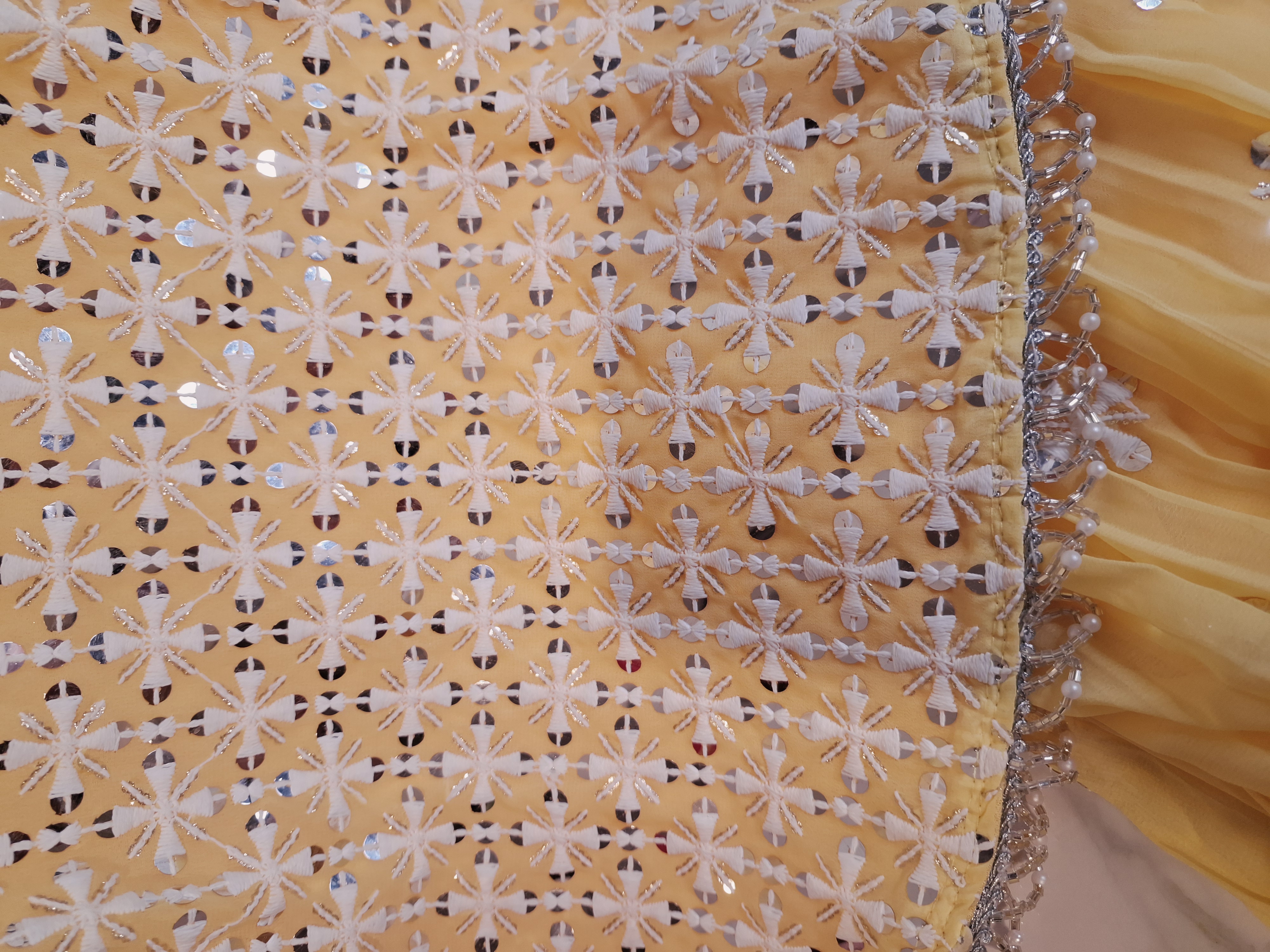kids Yellow Salwar suit, size 22 (3 years) and 28 (7 years)