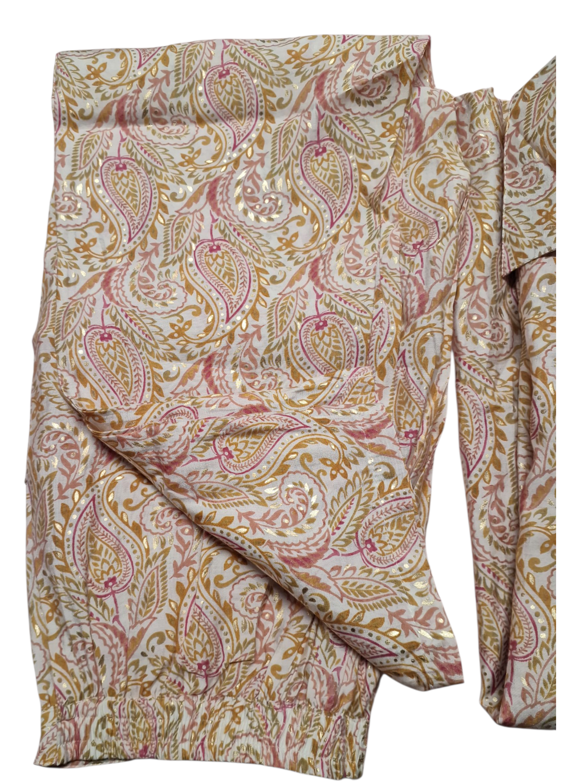 Printed Co-ord set, size 40 