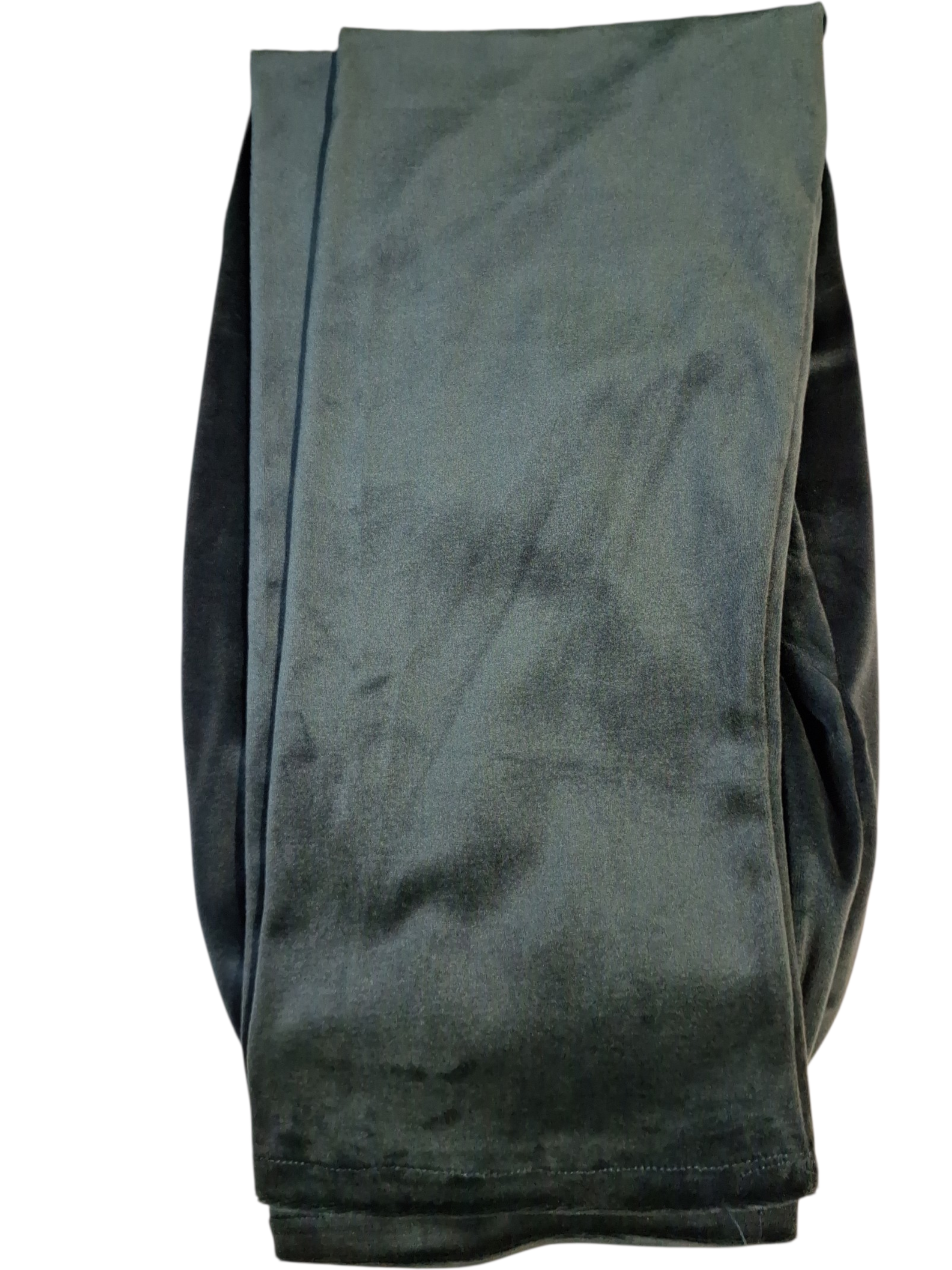 Embroidered Bottle green Velvet Suit Set size 42-44 