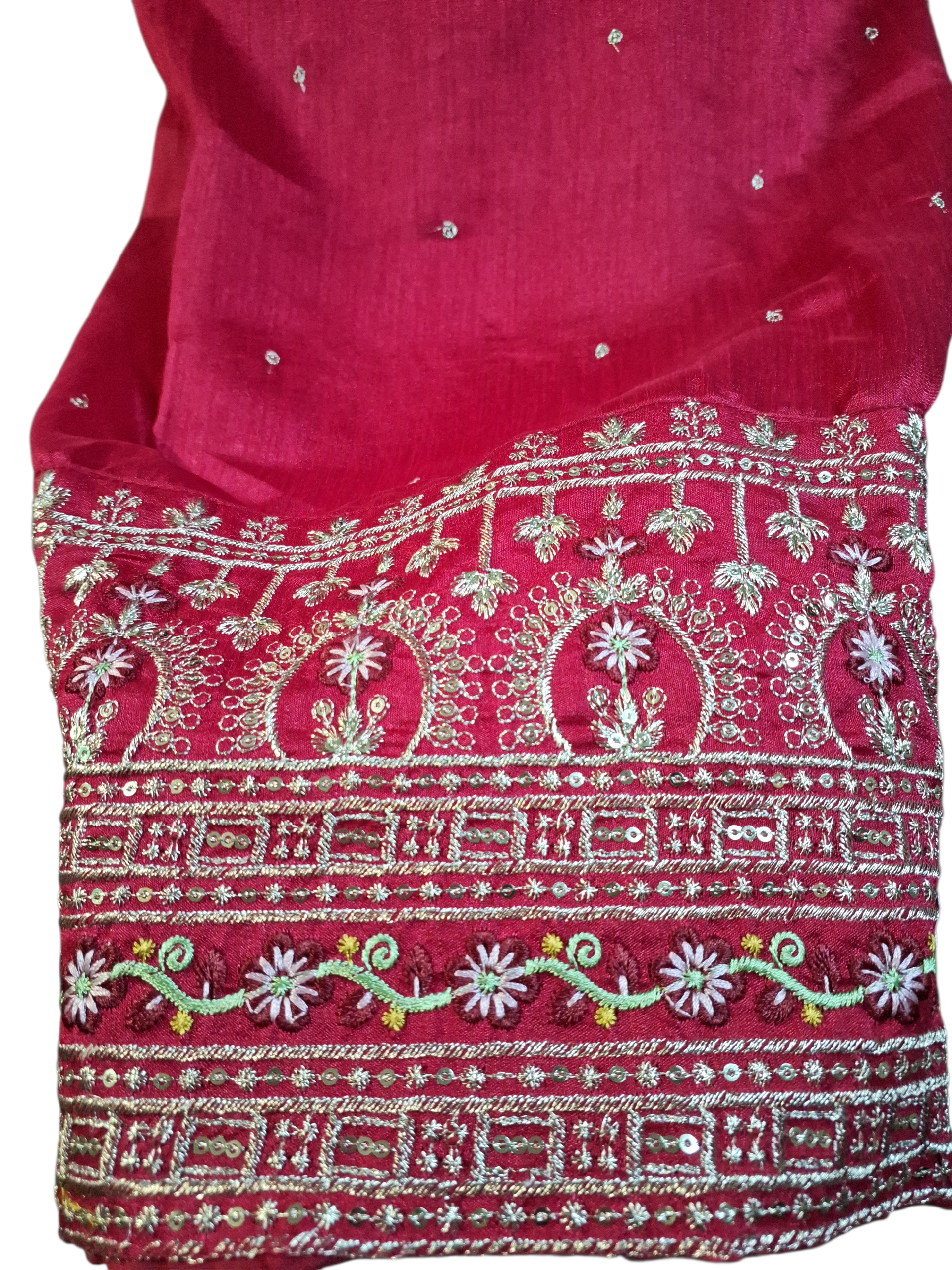 Size 44-46, Embroidered palazzo suit