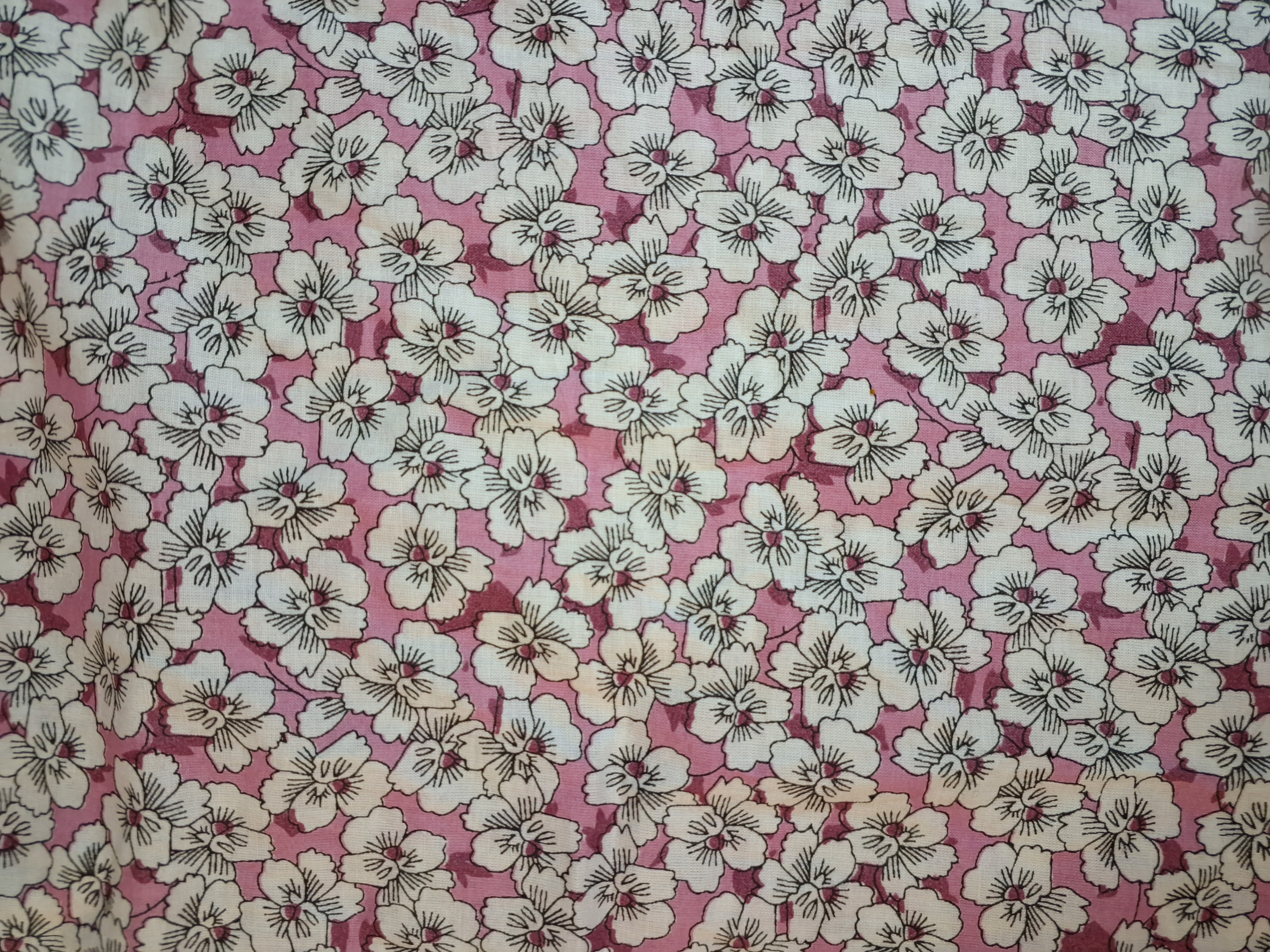 Cotton salwar suit, size 44