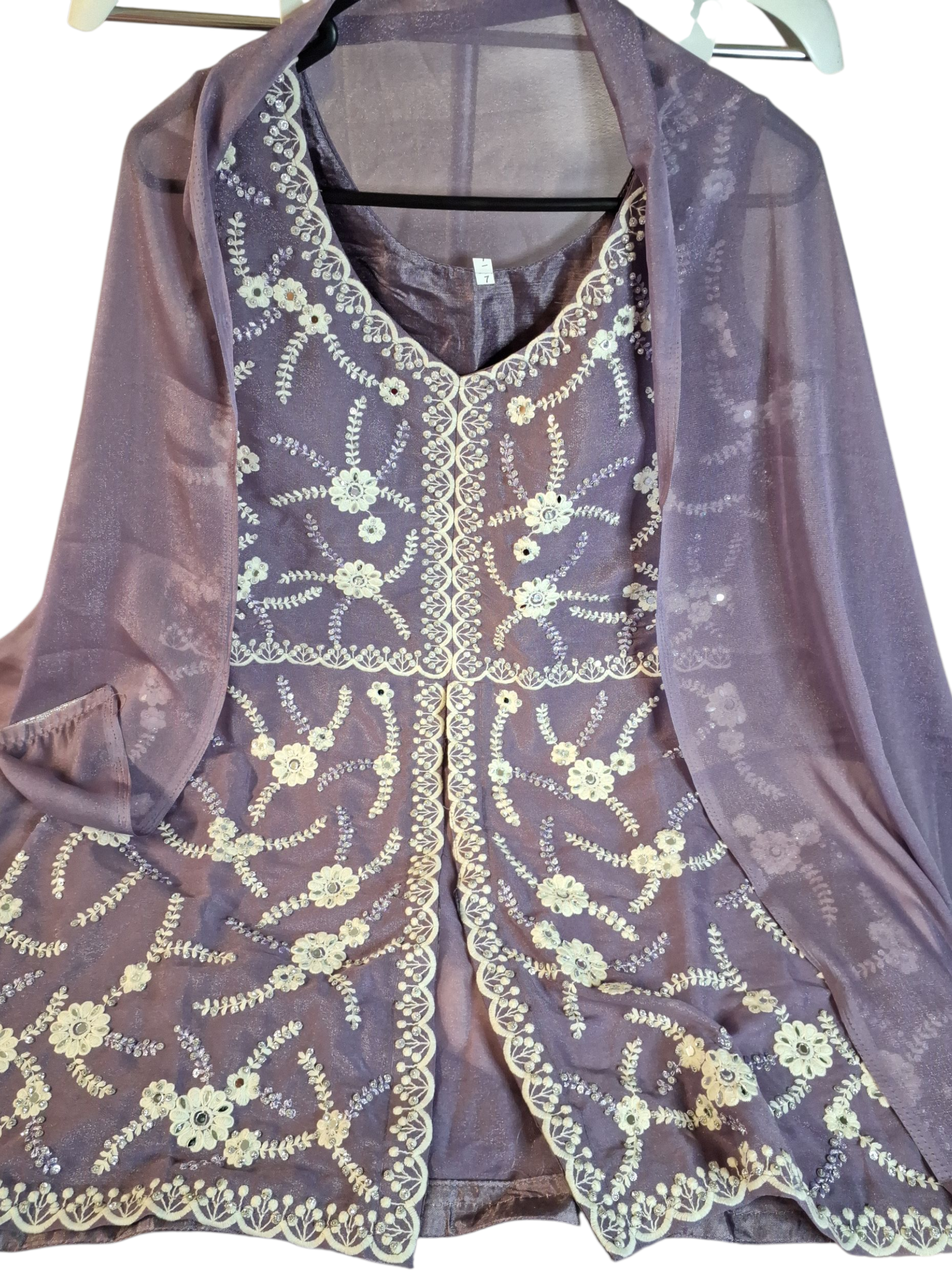 Indo western style Palazzo suit, size 38