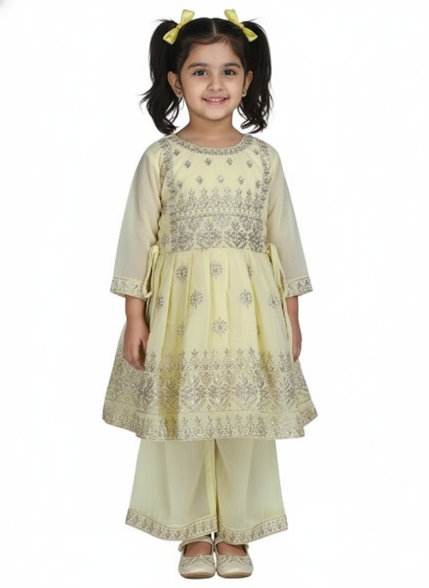 Kids Naira Cut Palazzo Suit 22 (3 years)