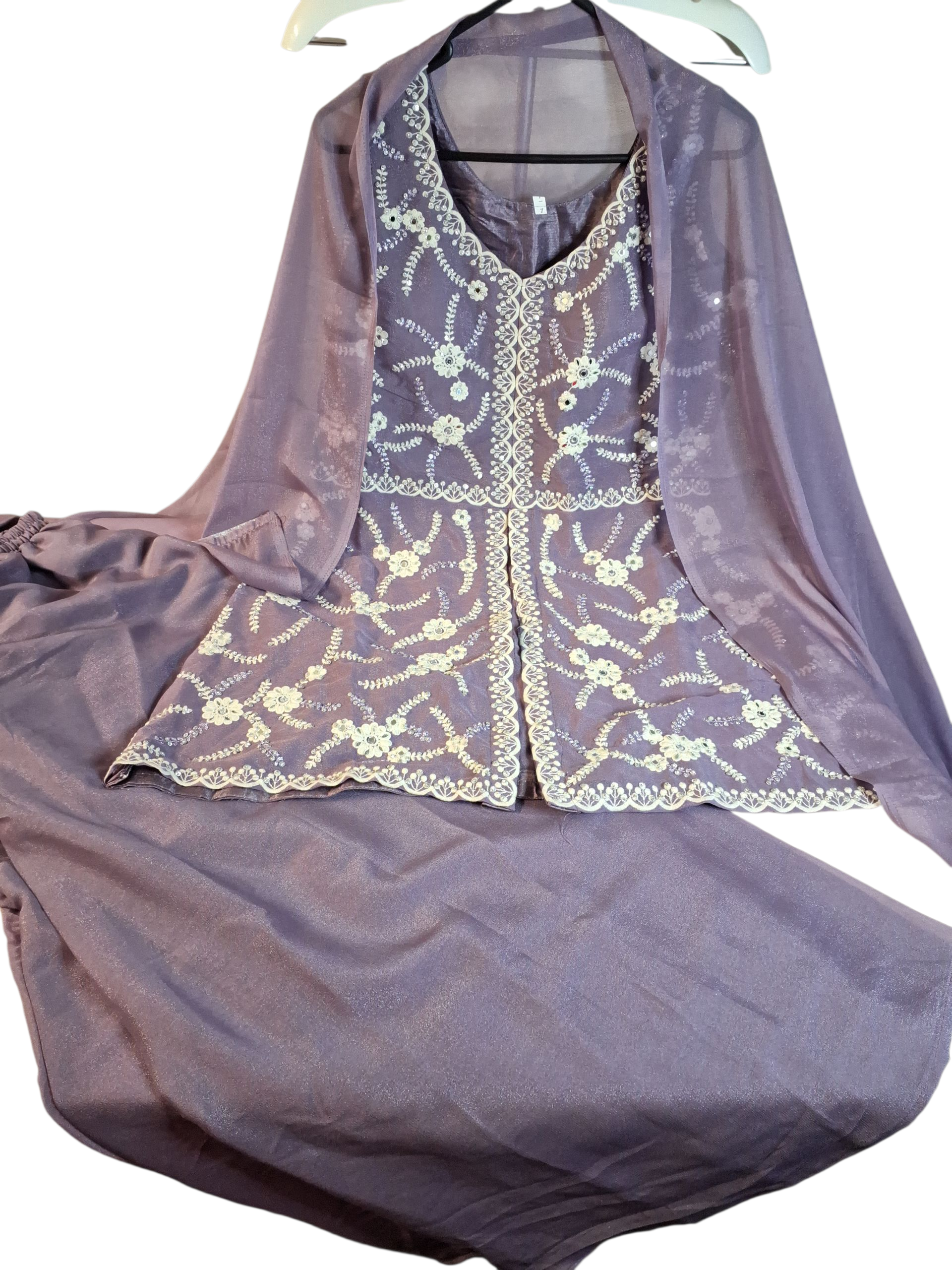 Indo western style Palazzo suit, size 38