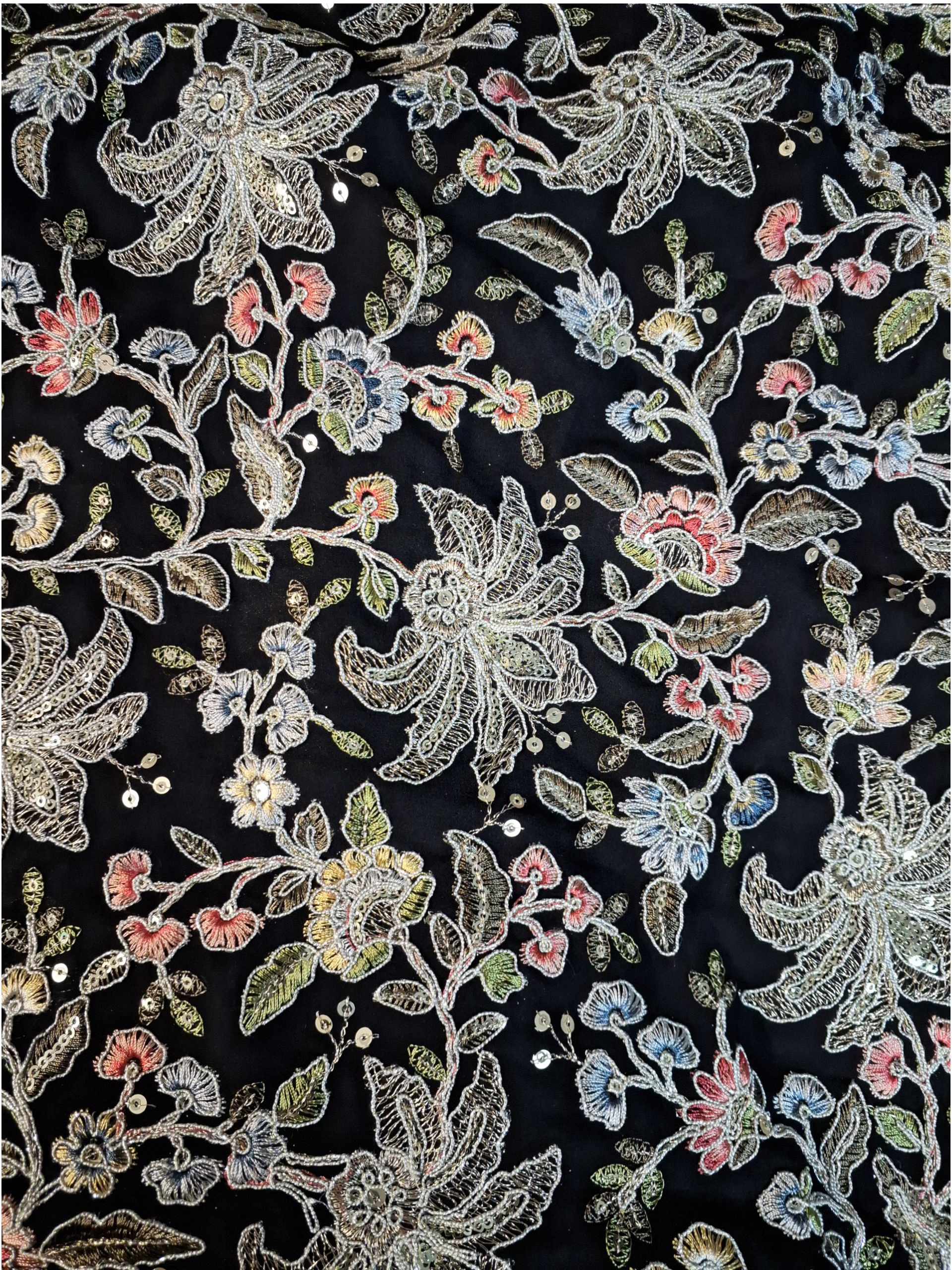 Black Garara/ Sharara suit, size 36