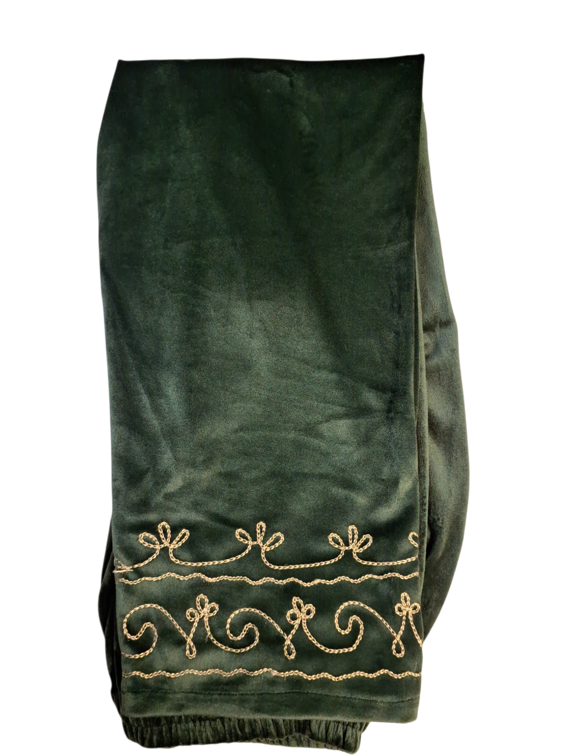 Embroidered velvet suit free size (42 and 44)