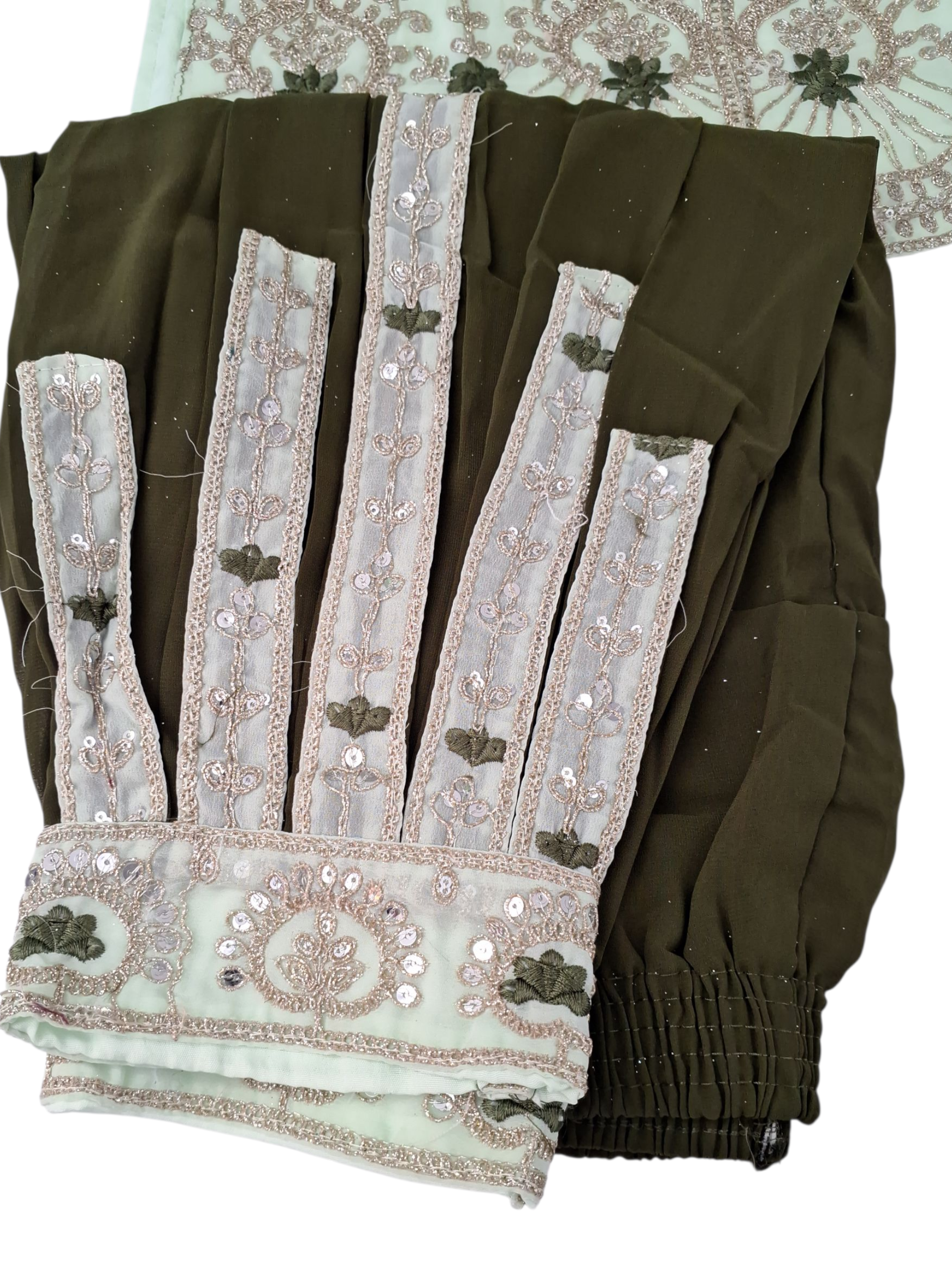 Kids party wear Afghani salwar suit, size 24 (4 years)