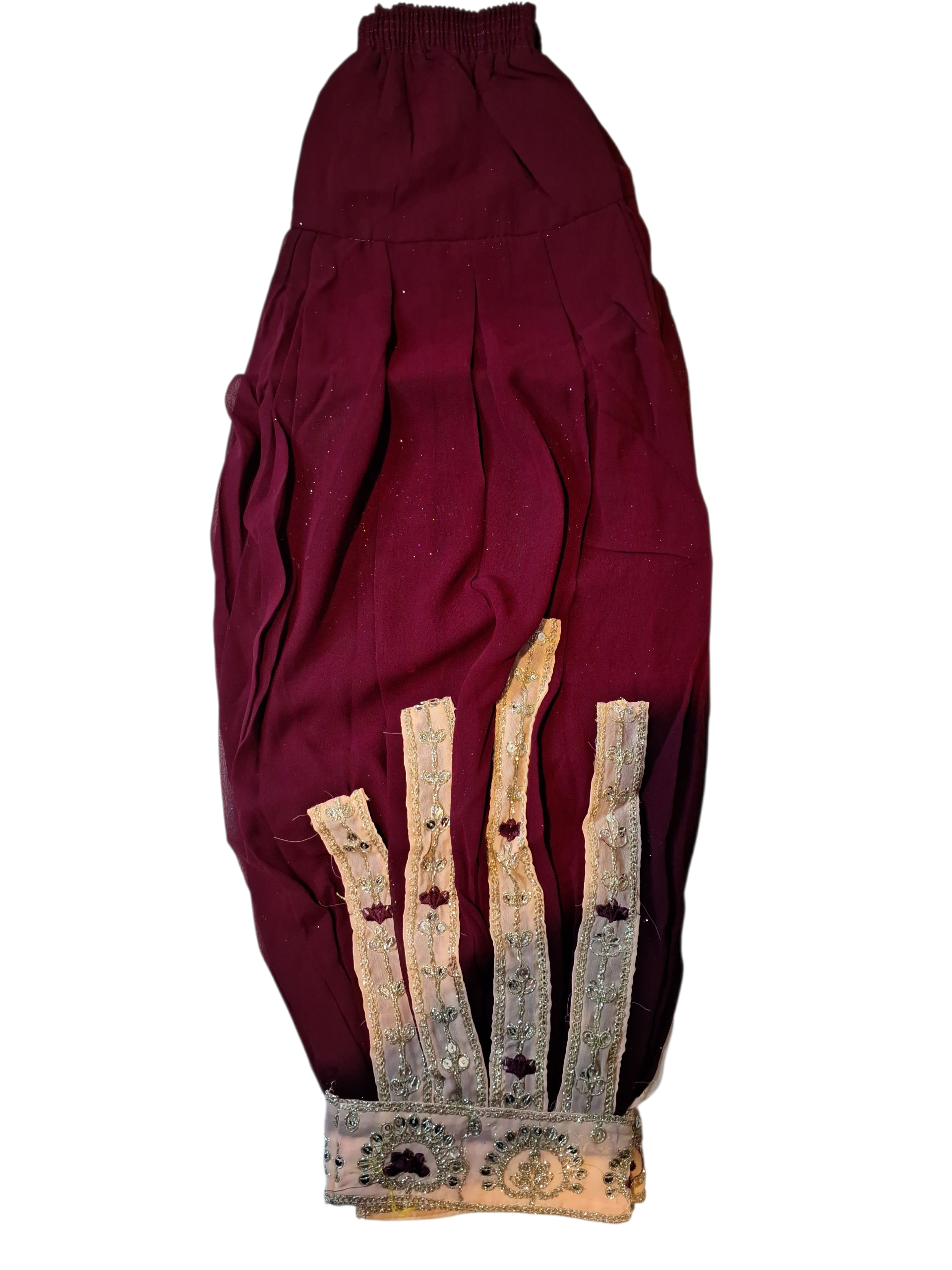 Kids party wear Afghani salwar suit, size 5-6 years and 8 years 