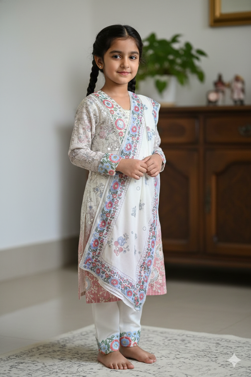 Pakistani style Palazzo pant suit, size 24, 26, 28