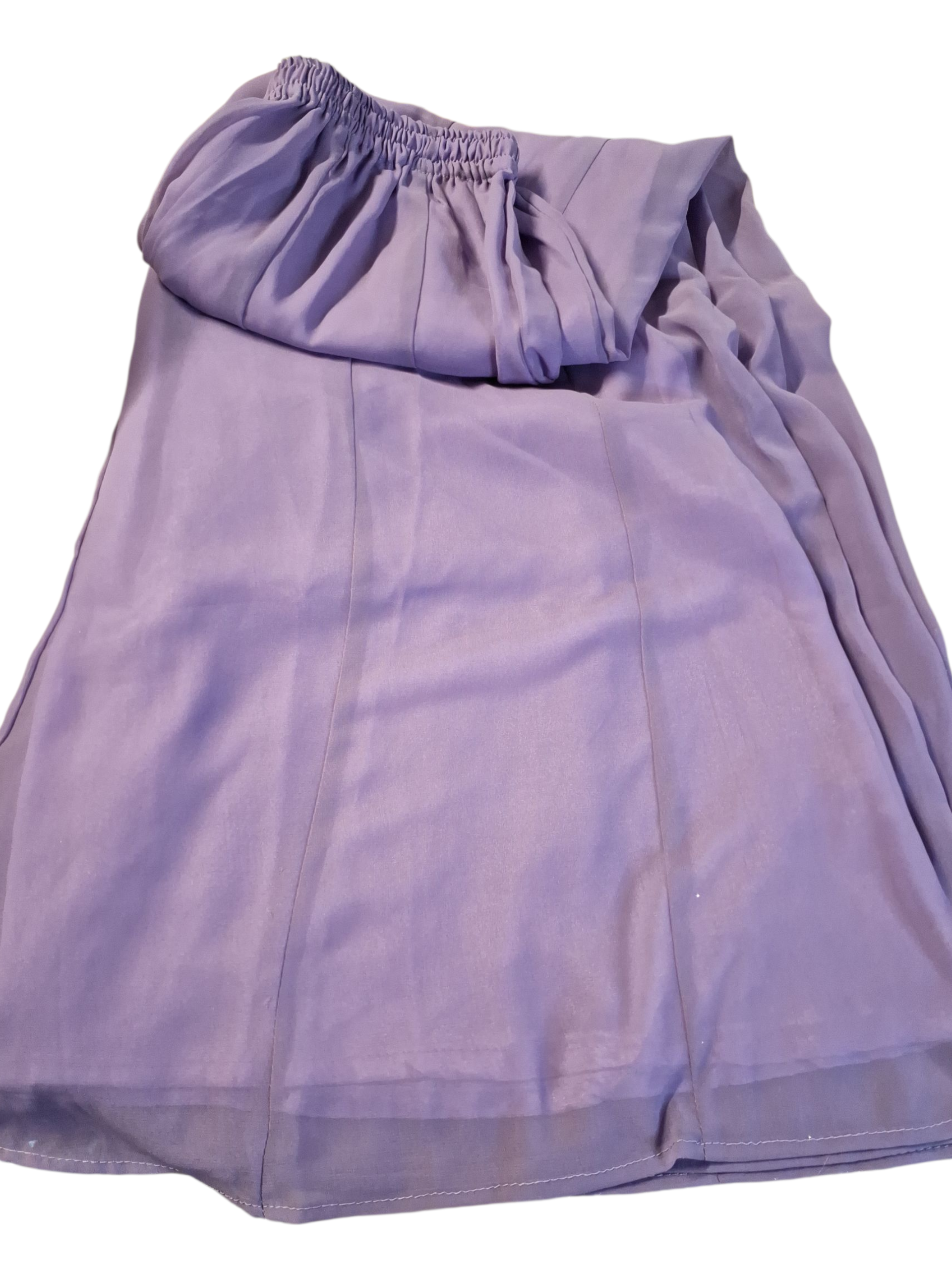 Lavender Palzzo suit, size 44-46