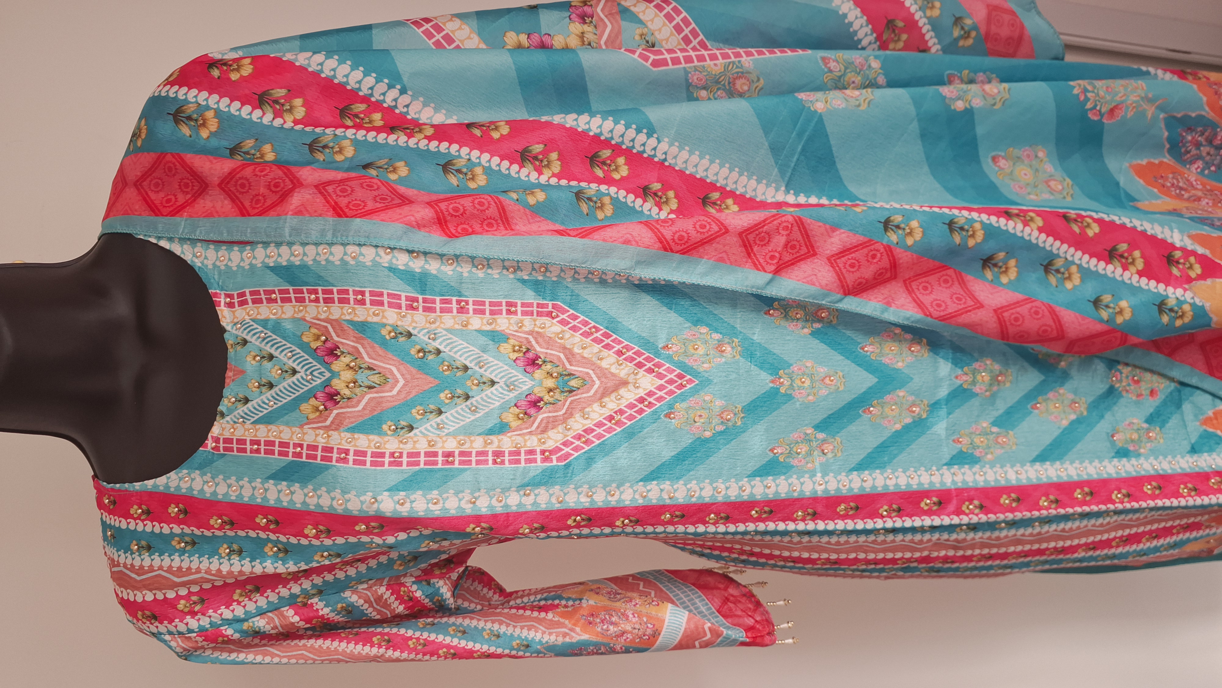 Pakistani style palazzo pant suit, Sizes 40, 42 and 44