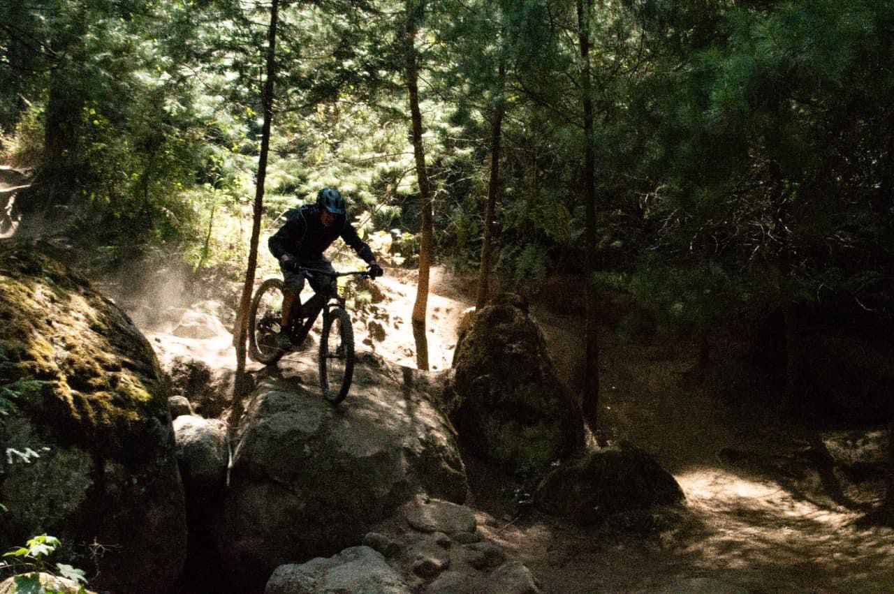 Ciclismo en Desierto de los Leones
