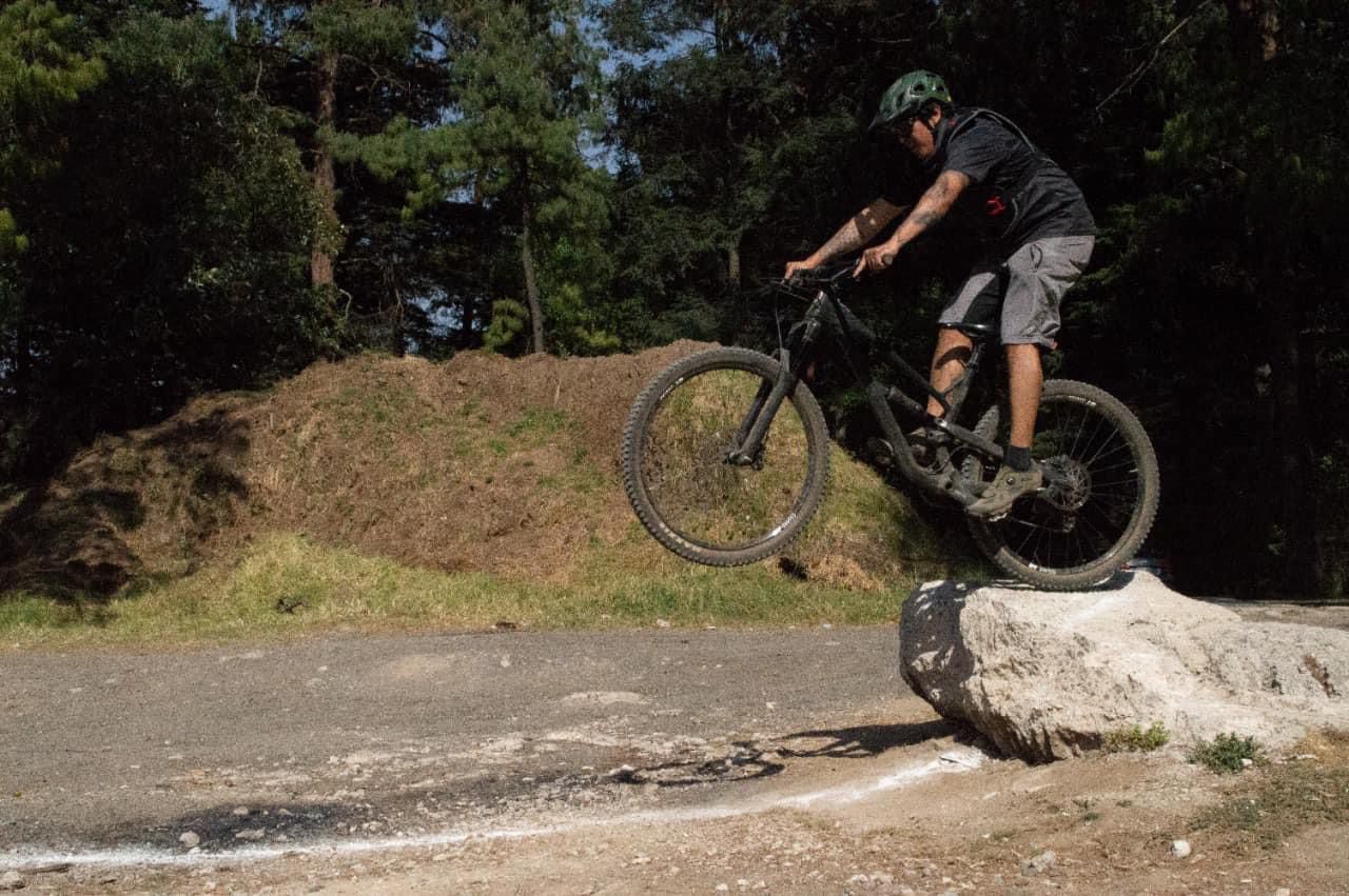 Ciclismo en Desierto de los Leones