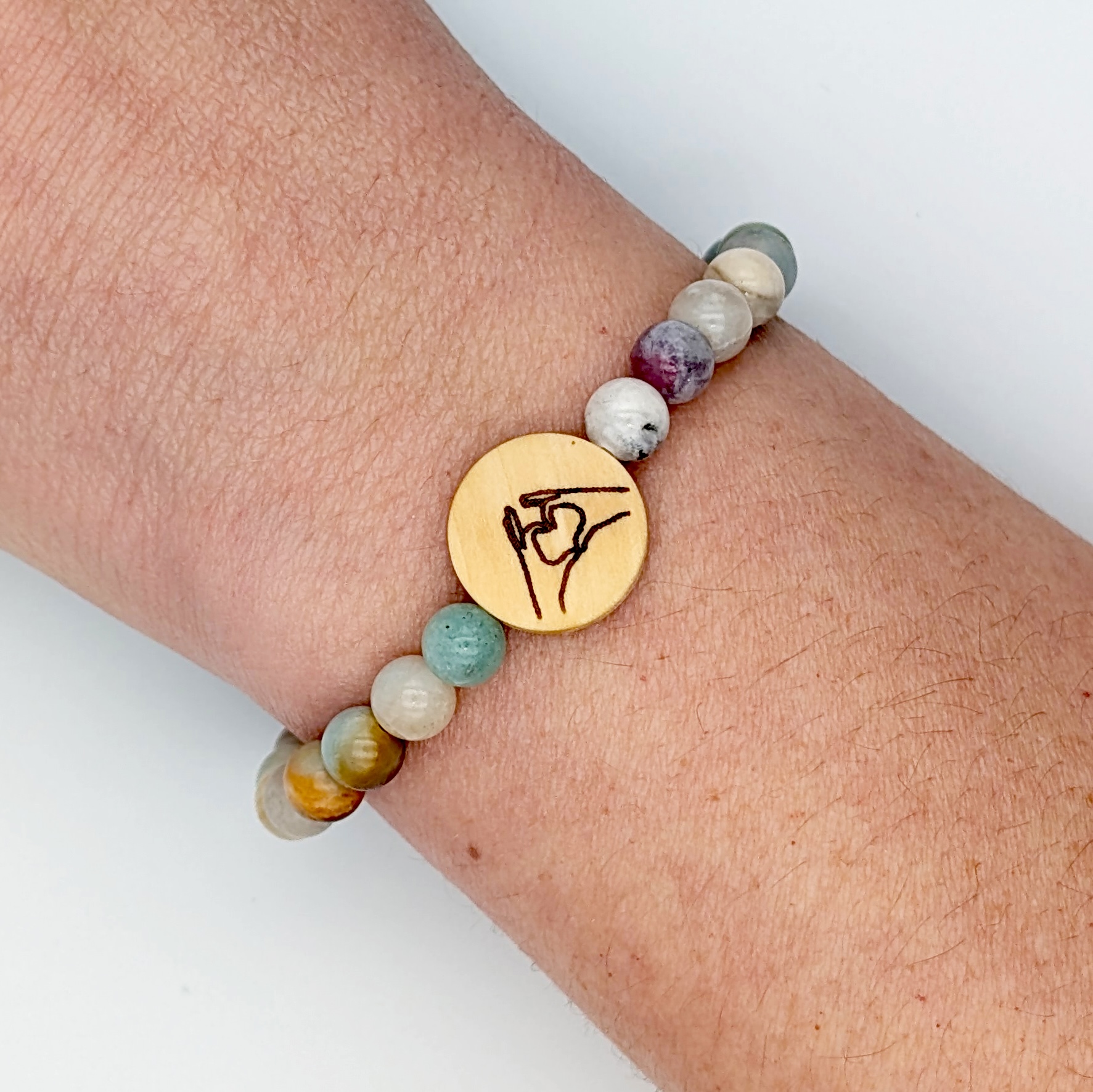 Bracelet symbole "Cœur 3"