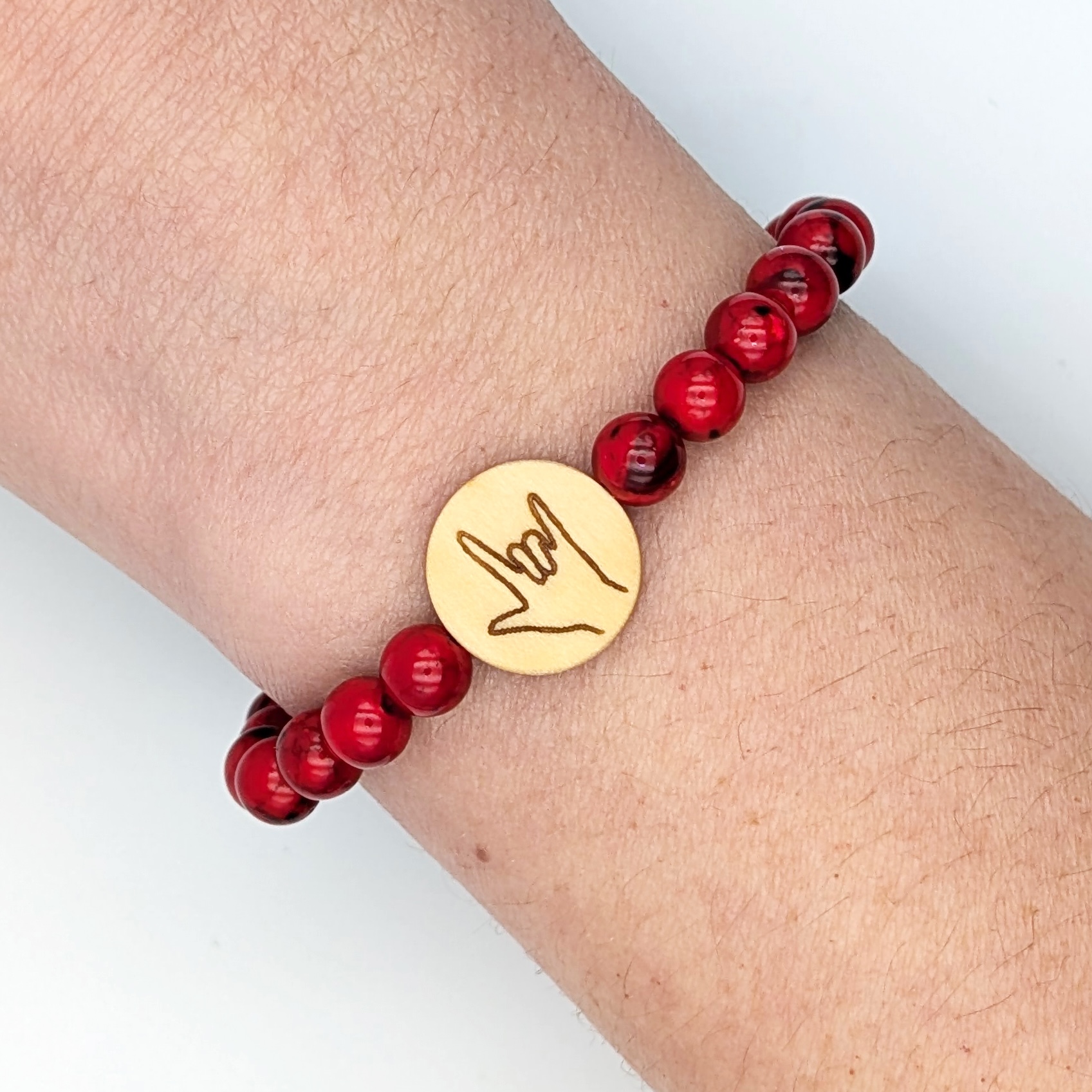    Bracelet LSF "Je t'aime"