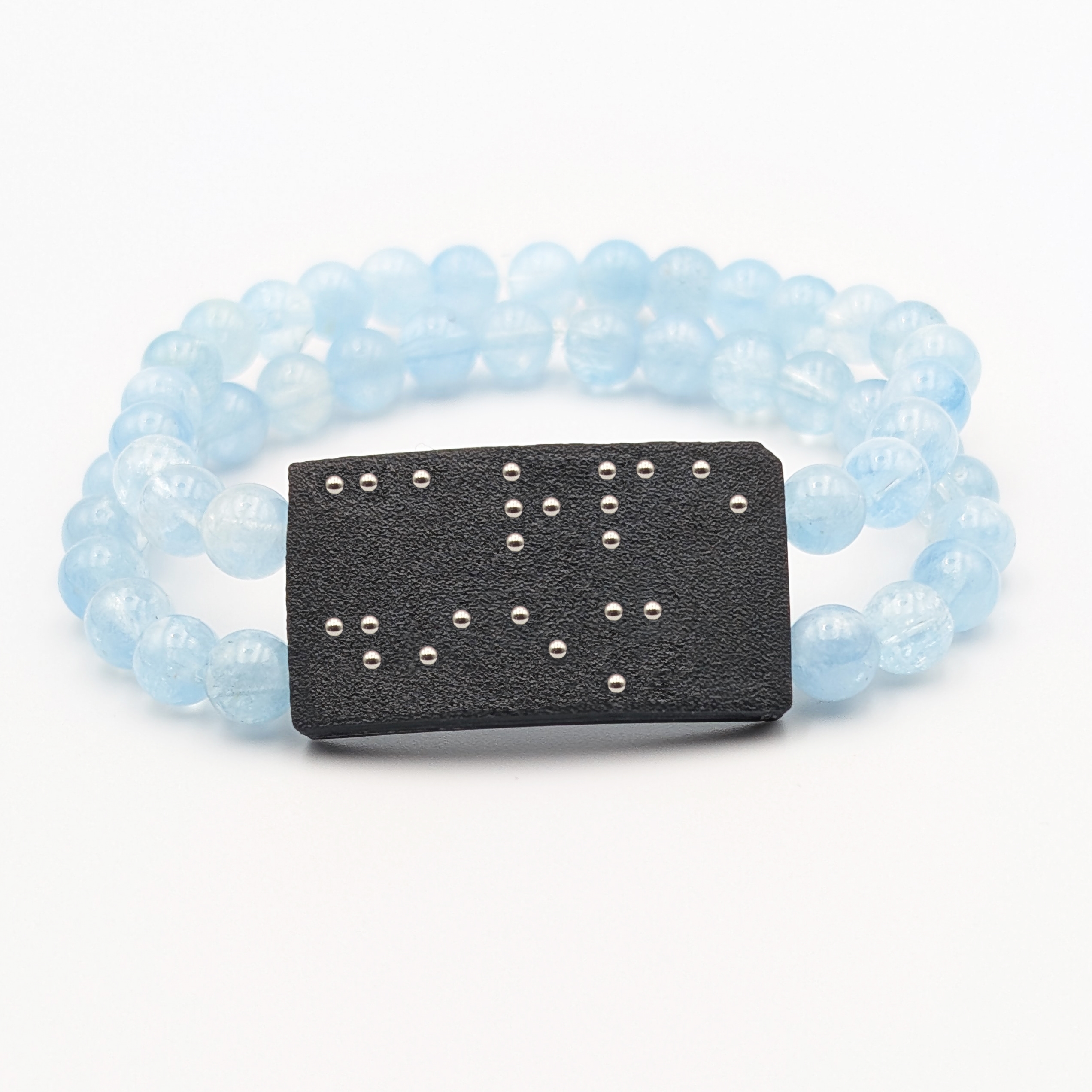    Bracelet Braille "carpe diem"