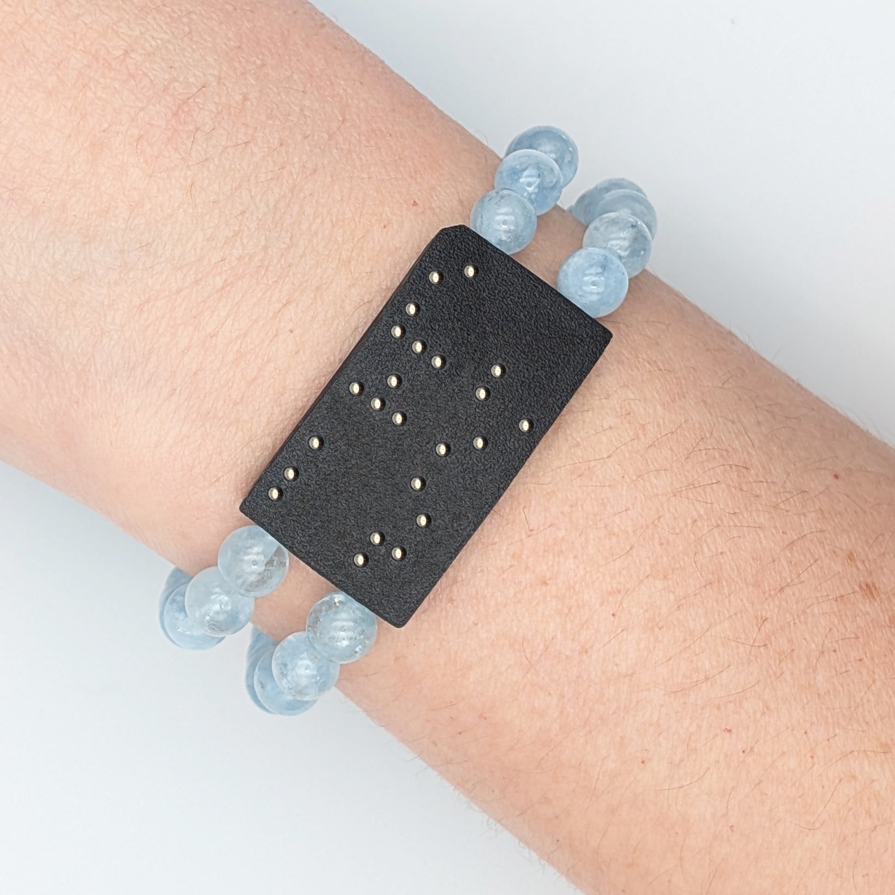    Bracelet Braille "carpe diem"