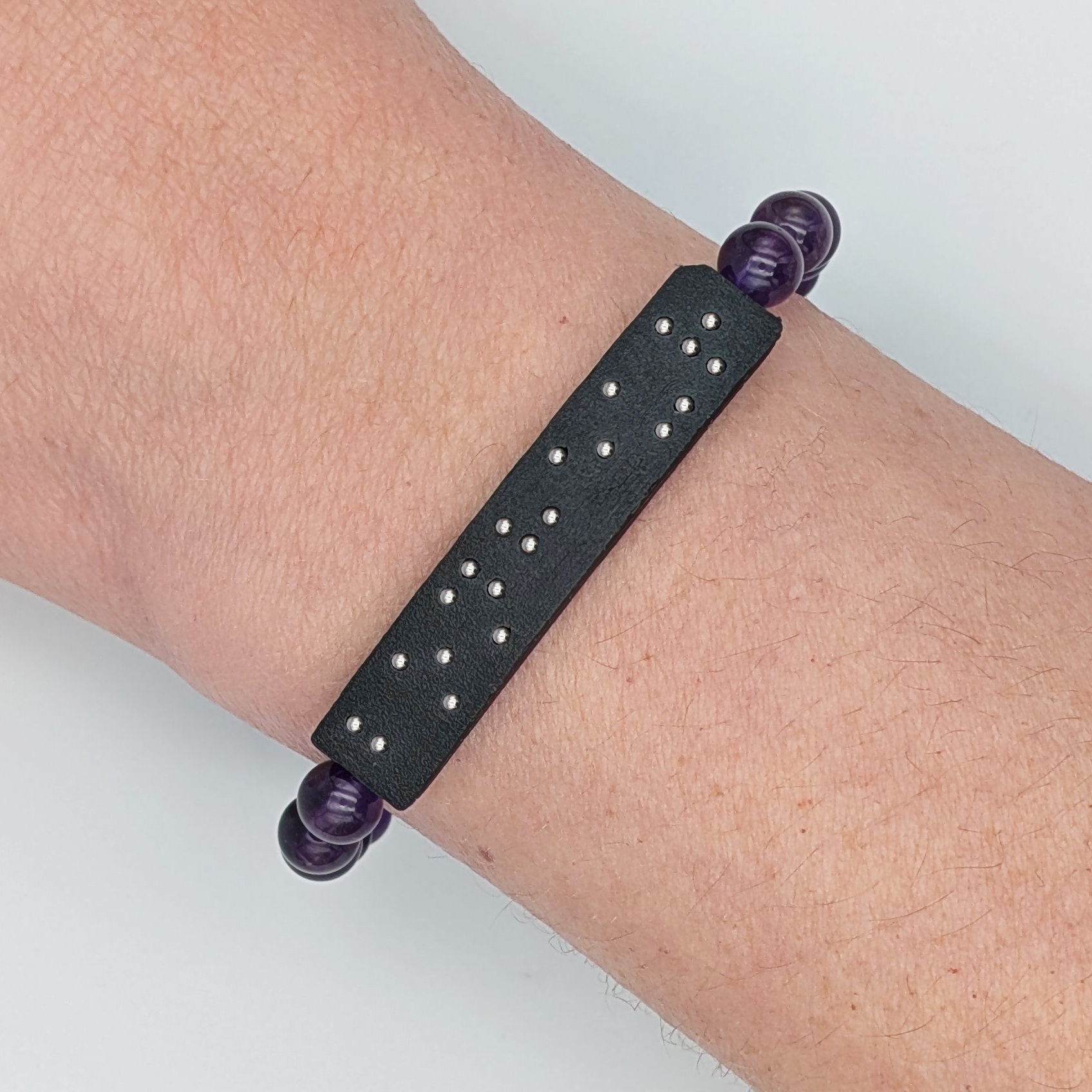    Bracelet Braille "bonheur"