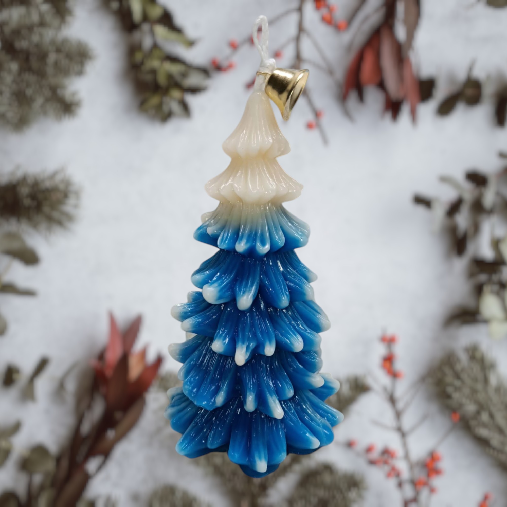 Snow Tree Candle