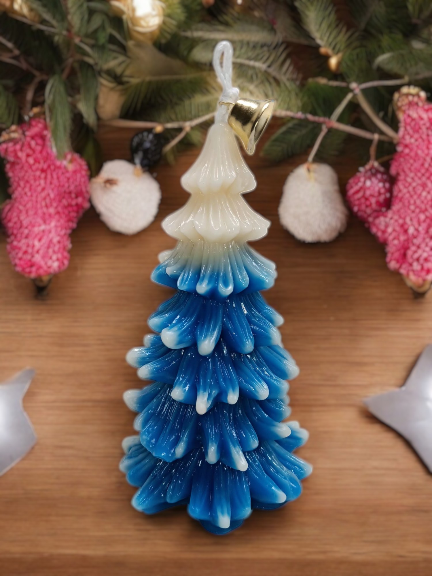 Snow Tree Candle